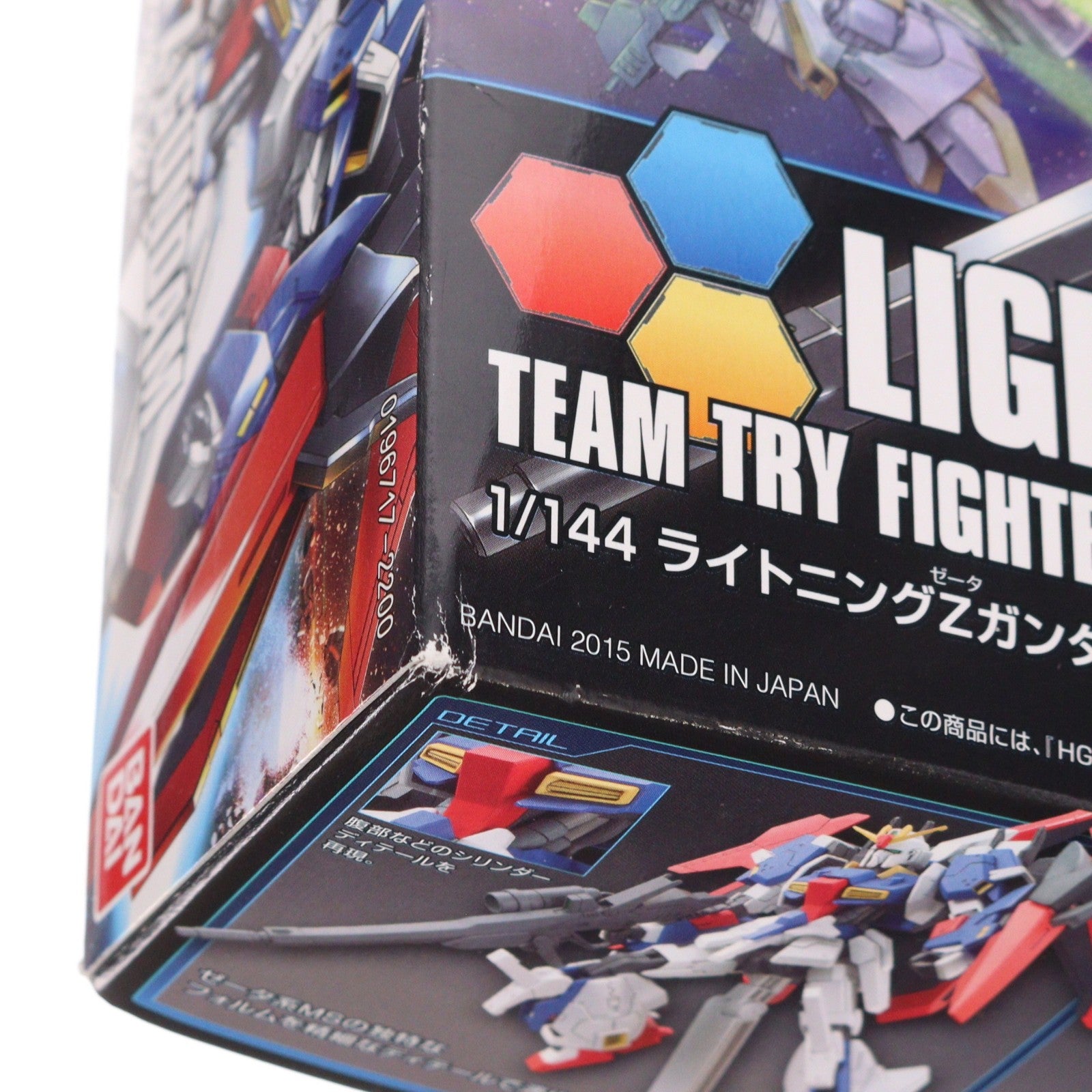 【中古即納】[PTM] HGBF 1/144 ライトニングZガンダム ガンダムビルドファイターズトライ プラモデル バンダイ(20150717)