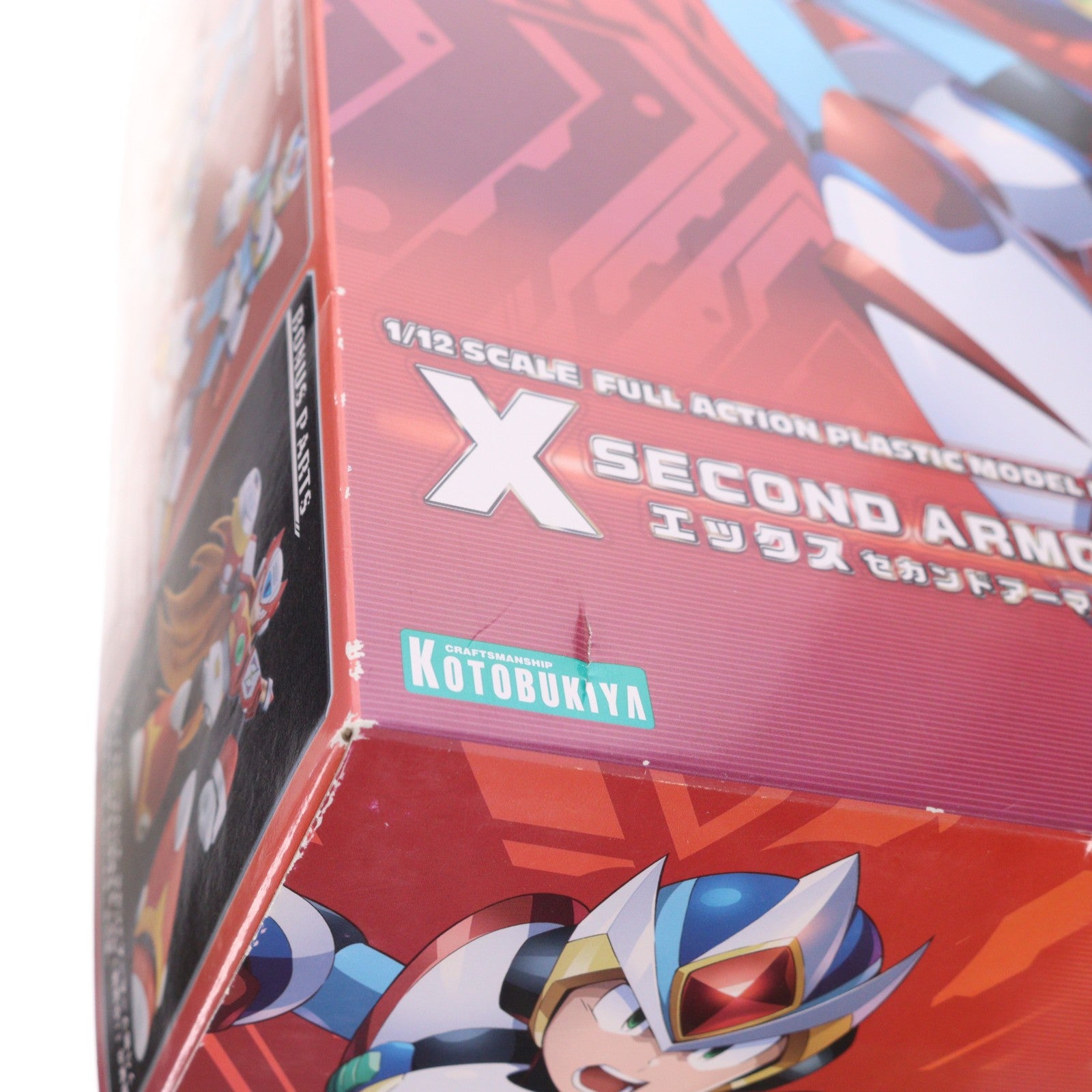 【中古即納】[PTM] 1/12 ロックマンX セカンドアーマー ROCKMAN X(ロックマンエックス) プラモデル(KP575) コトブキヤ(20211225)
