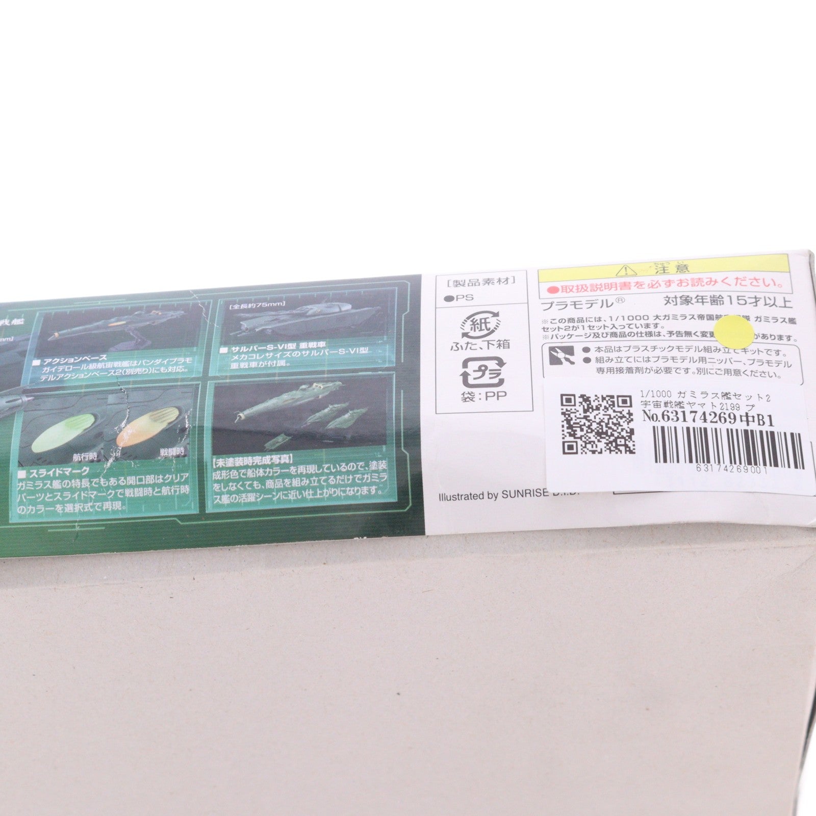 【中古即納】[PTM] 1/1000 ガミラス艦セット2 宇宙戦艦ヤマト2199 プラモデル(0182332) バンダイ(20170624)