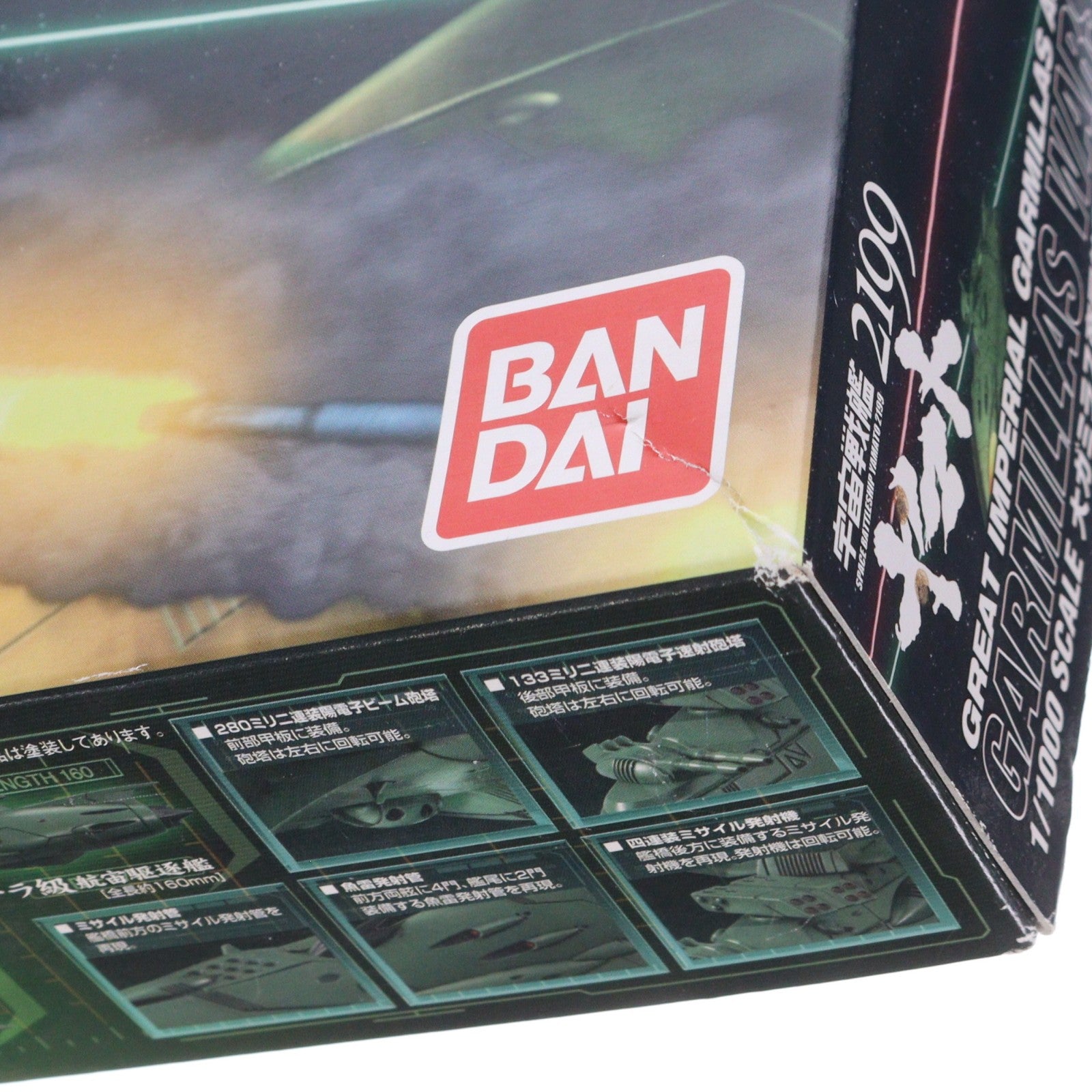 【中古即納】[PTM] 1/1000 ガミラス艦セット2 宇宙戦艦ヤマト2199 プラモデル(0182332) バンダイ(20170624)