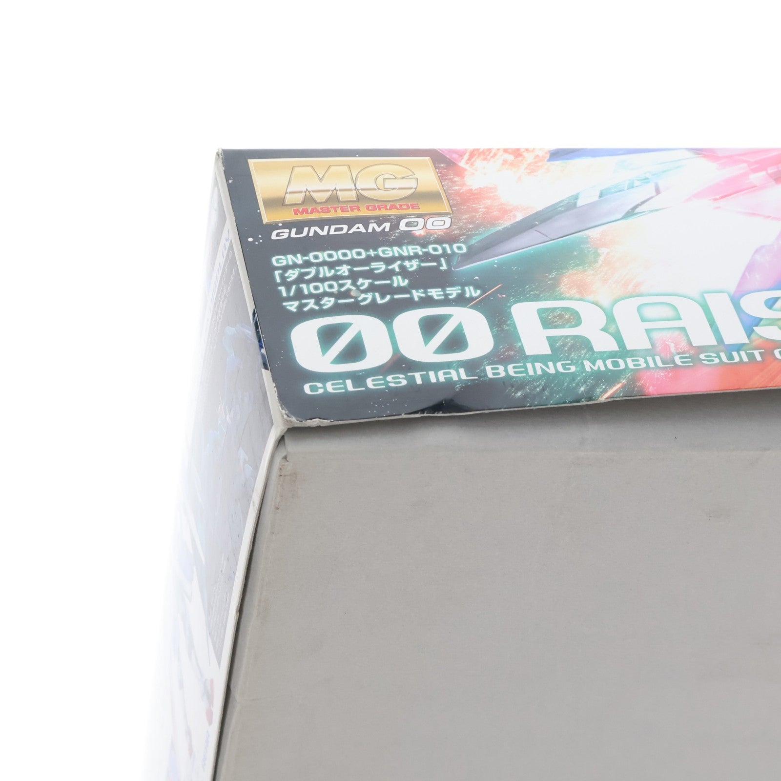 【中古即納】[PTM] MG 1/100 GN-0000+GNR-010 ダブルオーライザー 機動戦士ガンダム00(ダブルオー) プラモデル(0169914) バンダイ(20210920)
