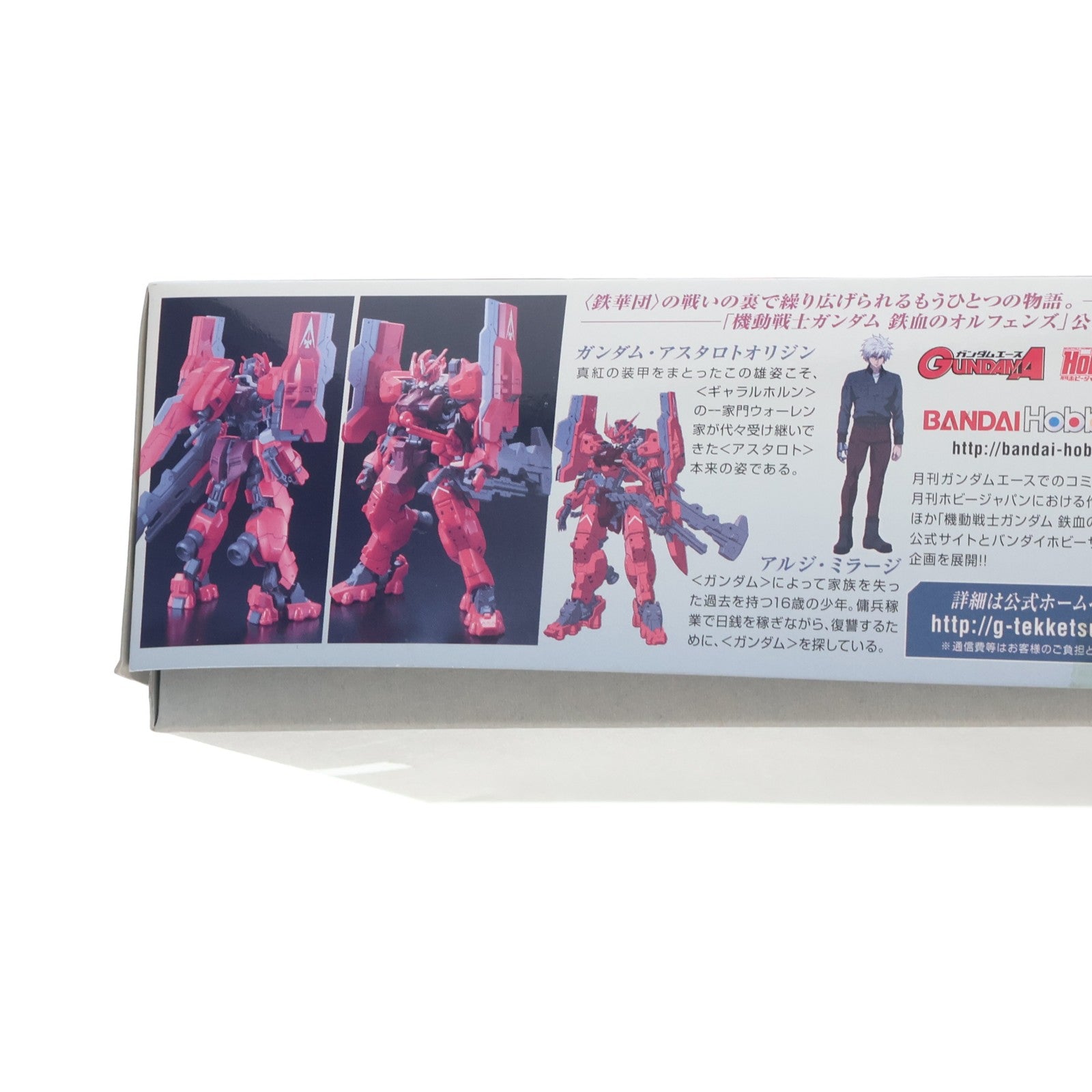 【中古即納】[PTM] HG 1/144 ASW-G-29 ガンダムアスタロトオリジン 機動戦士ガンダム 鉄血のオルフェンズ 月鋼 プラモデル バンダイ(20170929)