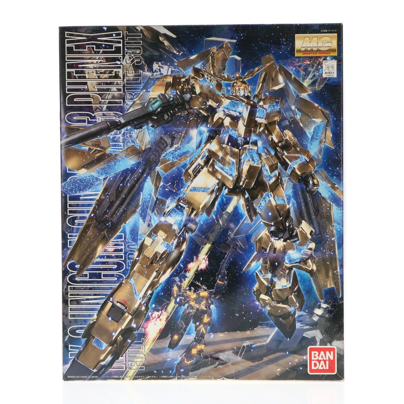 【中古即納】[PTM] MG 1/100 RX-0 ユニコーンガンダム3号機 フェネクス 機動戦士ガンダムUC(ユニコーン) プラモデル(0186534) バンダイ(20140215)
