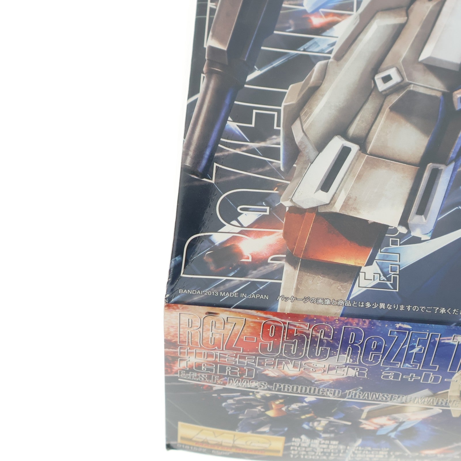 【中古即納】[PTM] MG 1/100 RGZ-95C リゼルC型(ディフェンサーa+bユニット/ゼネラル・レビル配備機) 機動戦士ガンダムUC(ユニコーン) プラモデル(0181522) バンダイ(20180201)