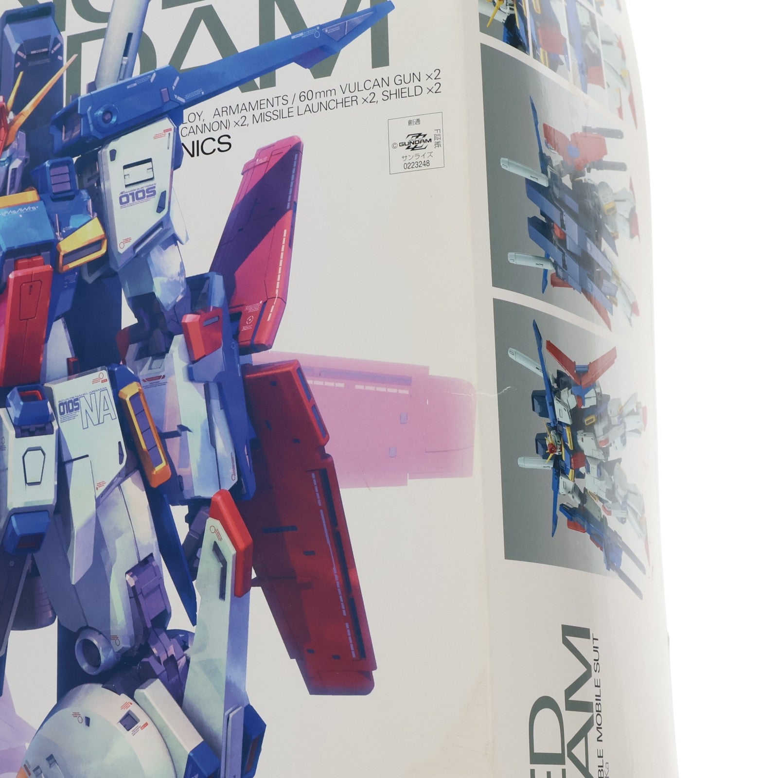 【中古即納】[PTM] プレミアムバンダイ限定 MG 1/100 MSZ-010S 強化型ダブルゼータガンダム Ver.Ka 機動戦士ガンダムZZ(ダブルゼータ) プラモデル(0223248) バンダイ(20171231)