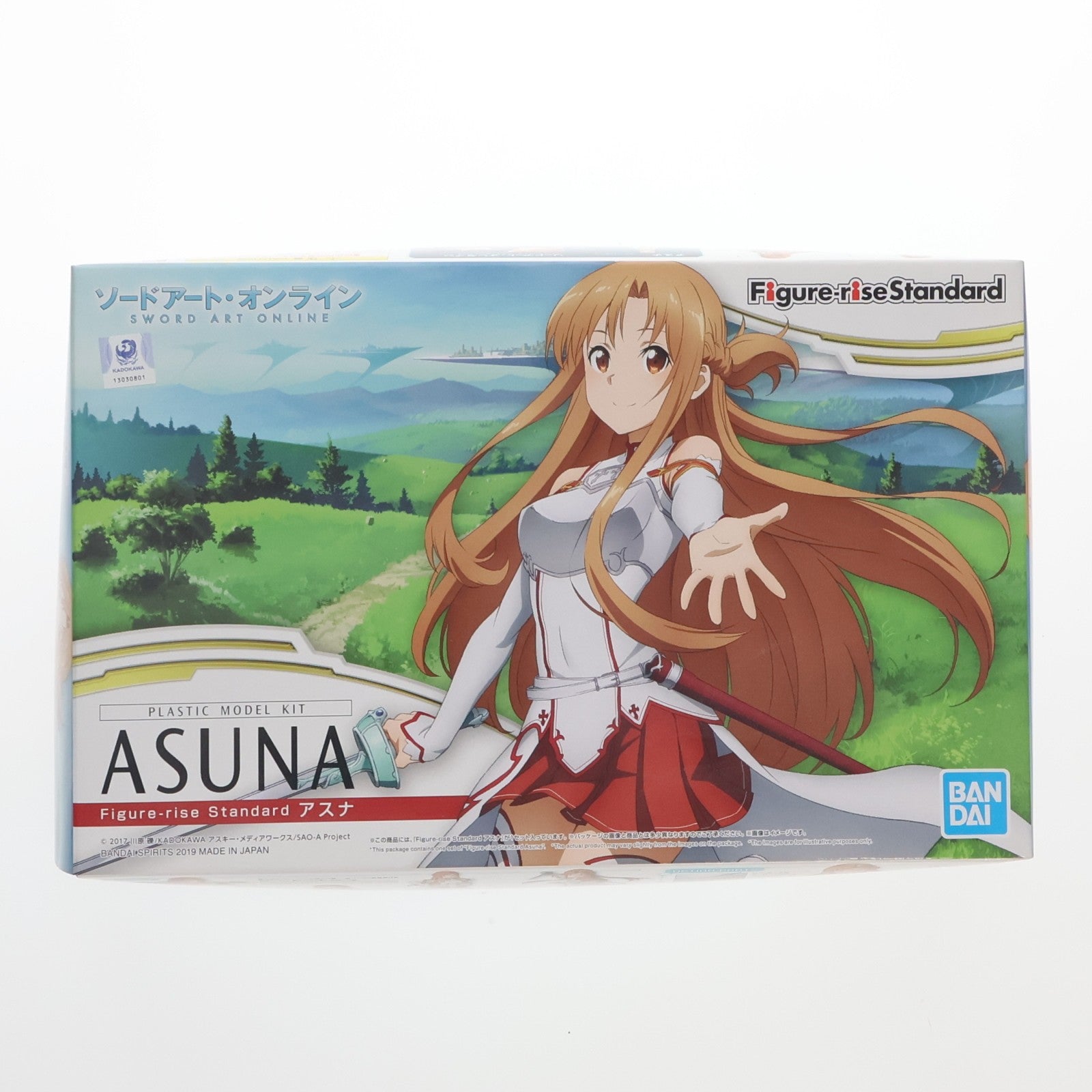 【中古即納】[PTM] Figure-rise Standard(フィギュアライズ スタンダード) アスナ ソードアート・オンライン プラモデル(5058917) バンダイスピリッツ(20191221)