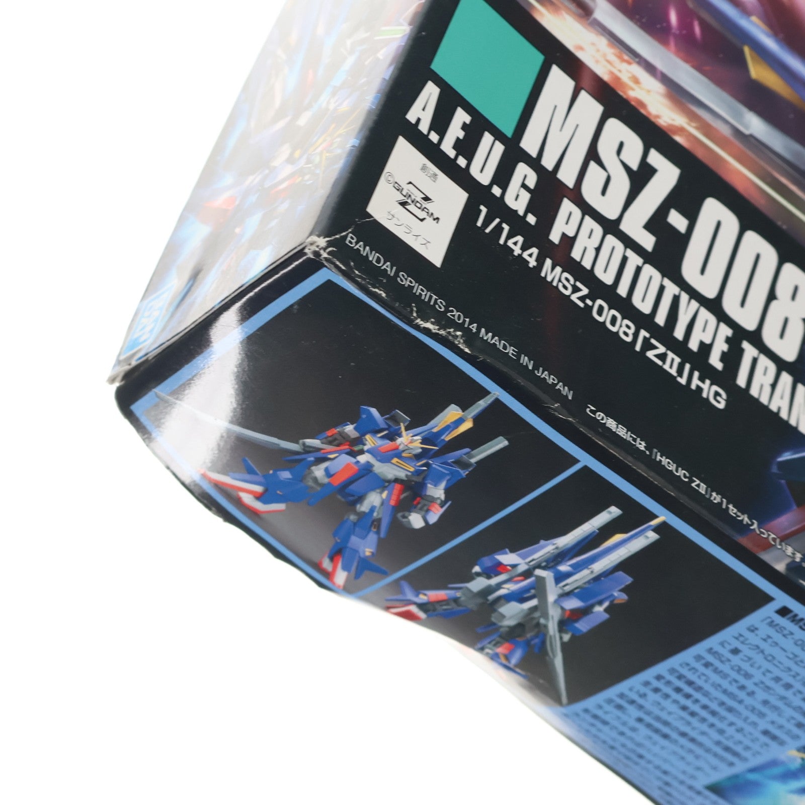 【中古即納】[PTM] (再販) HGUC 1/144 MSZ-008 ZII(ゼッツー) 機動戦士Zガンダム MSV プラモデル バンダイスピリッツ(20260411)