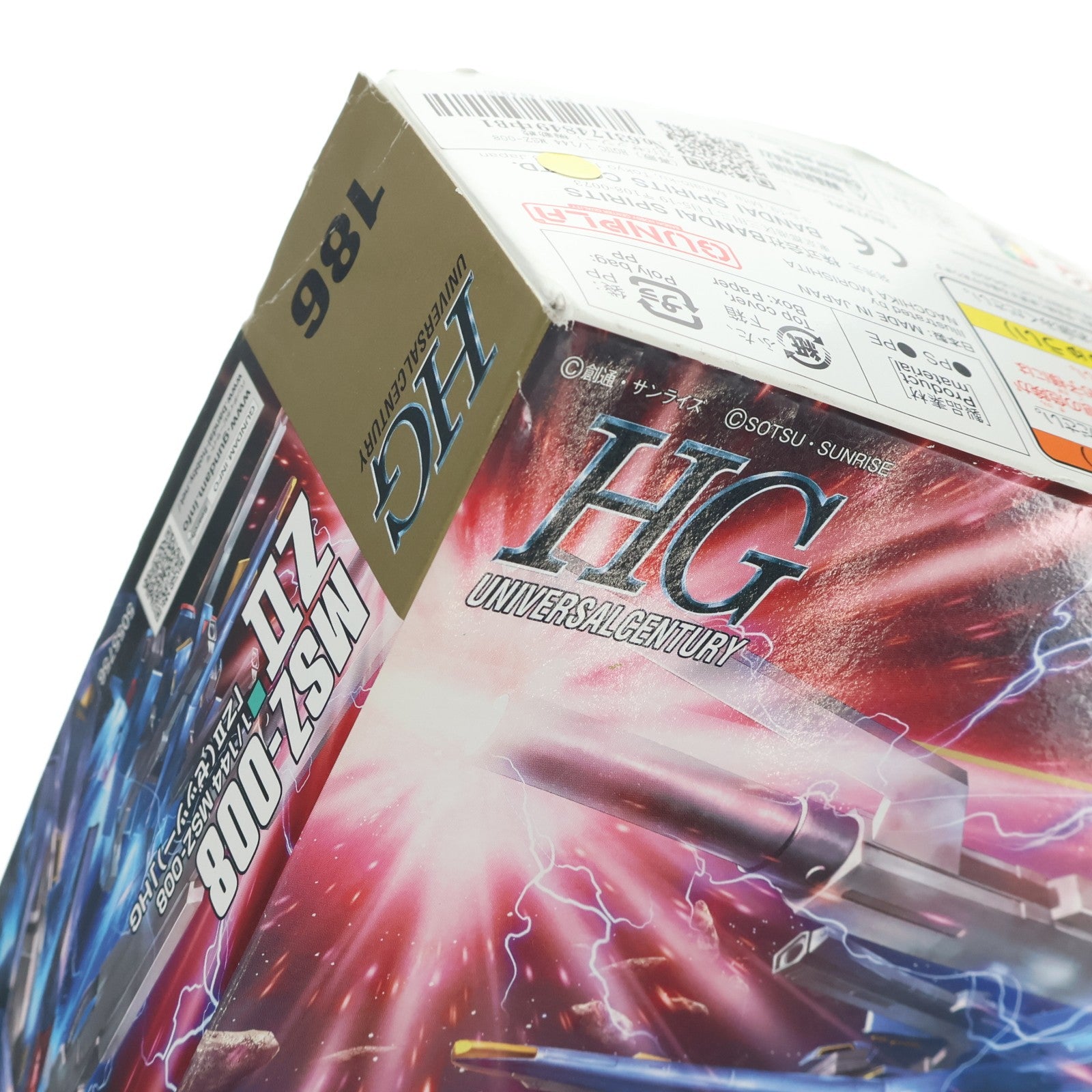 【中古即納】[PTM] (再販) HGUC 1/144 MSZ-008 ZII(ゼッツー) 機動戦士Zガンダム MSV プラモデル バンダイスピリッツ(20260411)