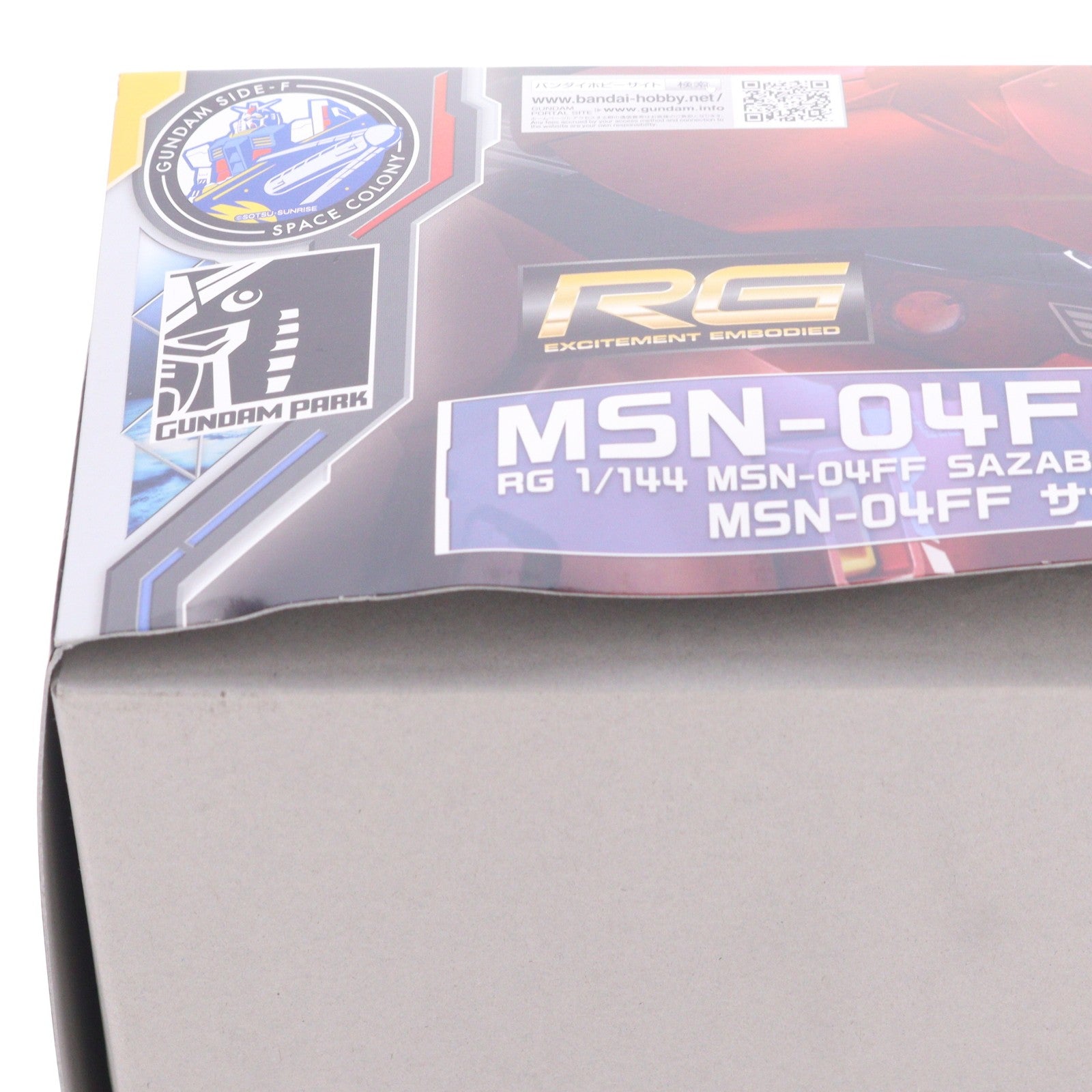 【中古即納】[PTM] GUNDAM SIDE-F限定 RG 1/144 MSN-04FF サザビー 機動戦士ガンダム 逆襲のシャア プラモデル(5065386) バンダイスピリッツ(20230422)