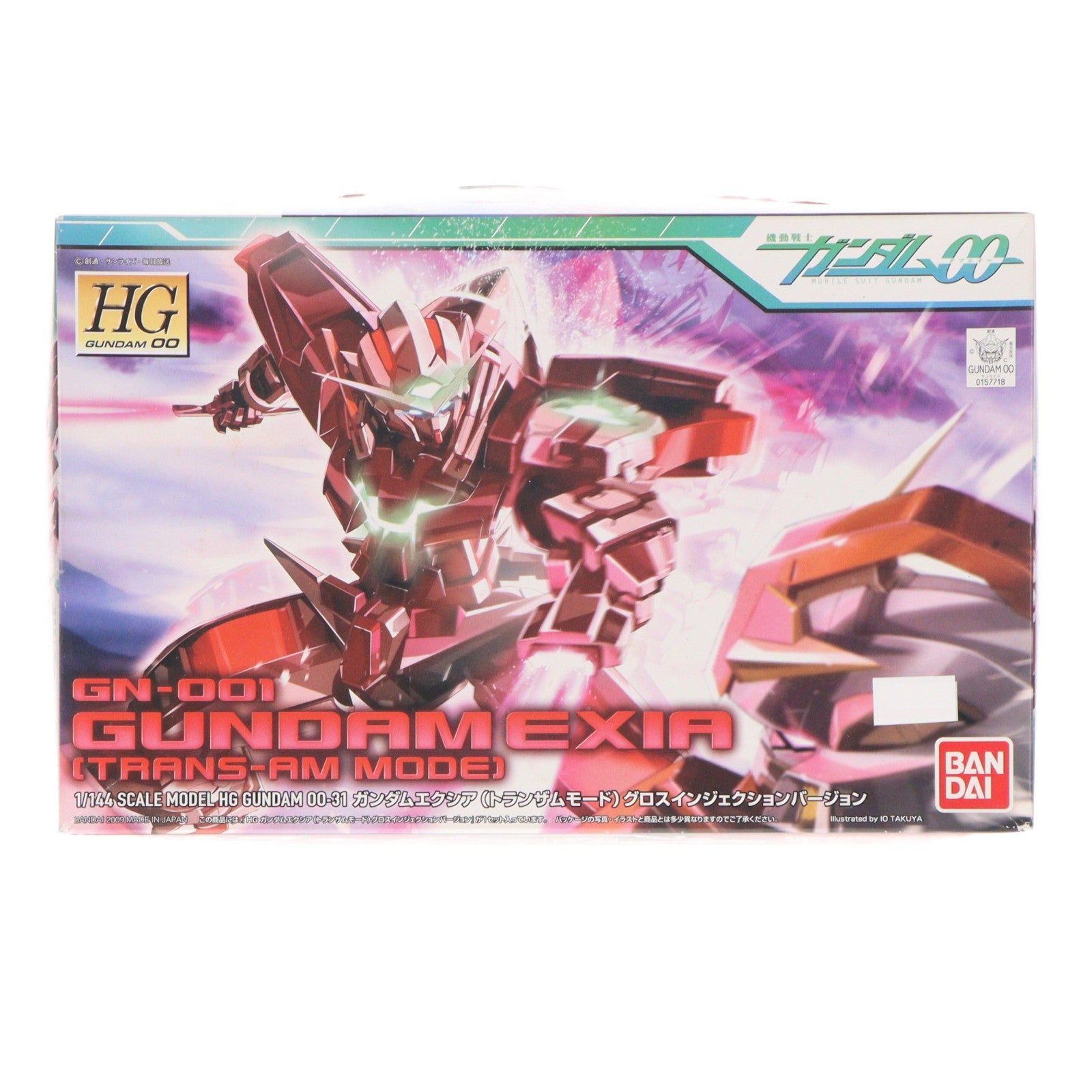 【中古即納】[PTM] HG 1/144 GN-001 ガンダムエクシア(トランザムモード) グロスインジェクションバージョン 機動戦士ガンダム00(ダブルオー) プラモデル(0157718) バンダイ(20180530)