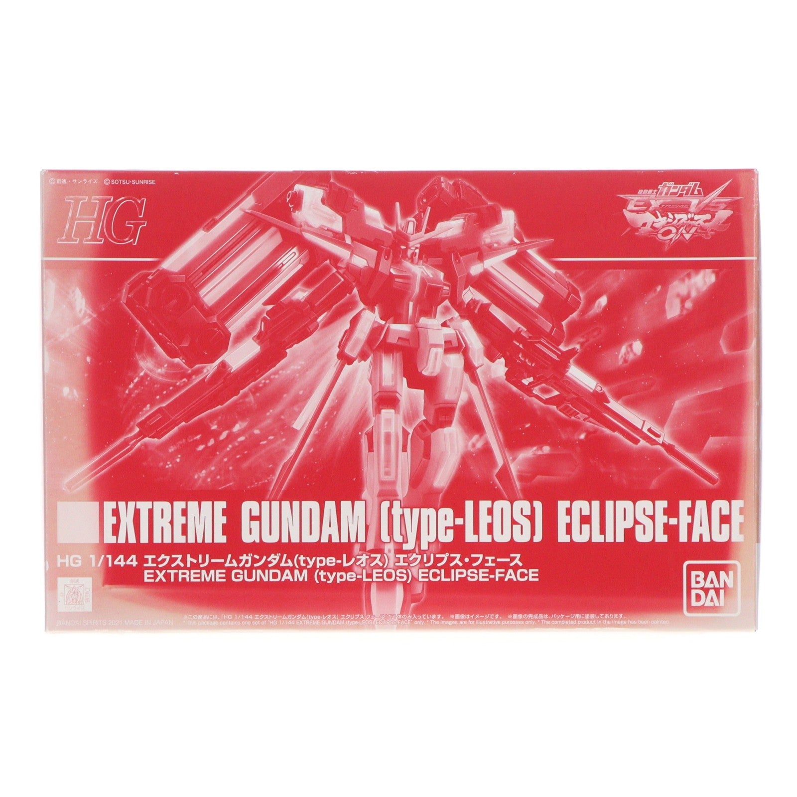 【中古即納】[PTM] プレミアムバンダイ限定 HG 1/144 エクストリームガンダム(type-レオス) エクリプス・フェース 機動戦士ガンダム EXTREME VS.(エクストリームバーサス) マキシブーストON プラモデル(5061255) バンダイスピリッツ(20210318)