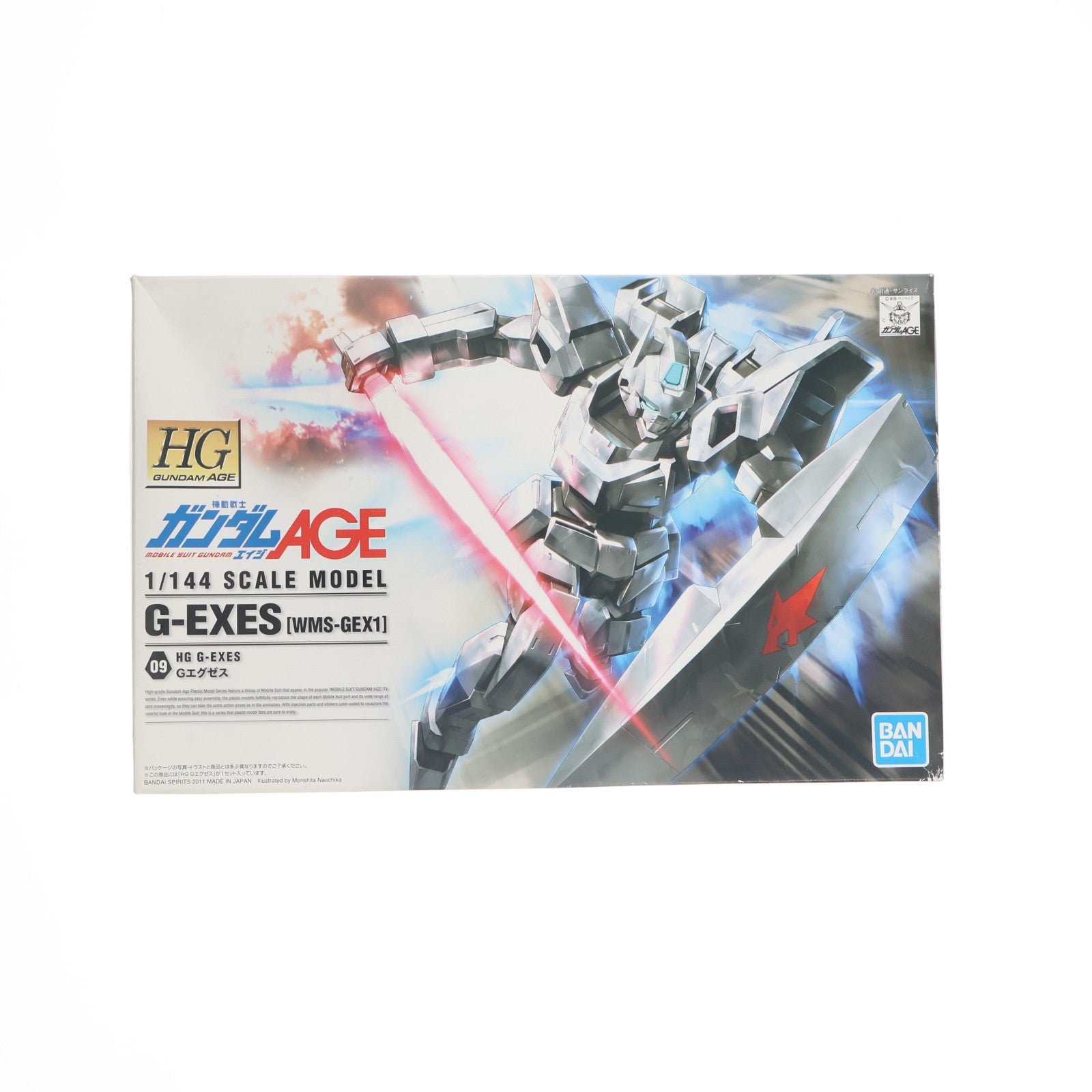 【中古即納】[PTM] HG 1/144 WMS-GEX1 Gエグゼス 機動戦士ガンダムAGE(エイジ) プラモデル(5060366) バンダイスピリッツ(20200430)