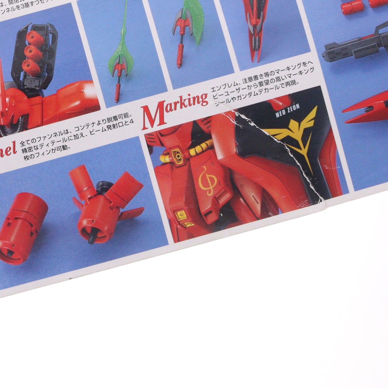 【中古即納】[PTM] MG 1/100 MSN-04 サザビー 機動戦士ガンダム 逆襲のシャア プラモデル(0077072) バンダイ(20170802)