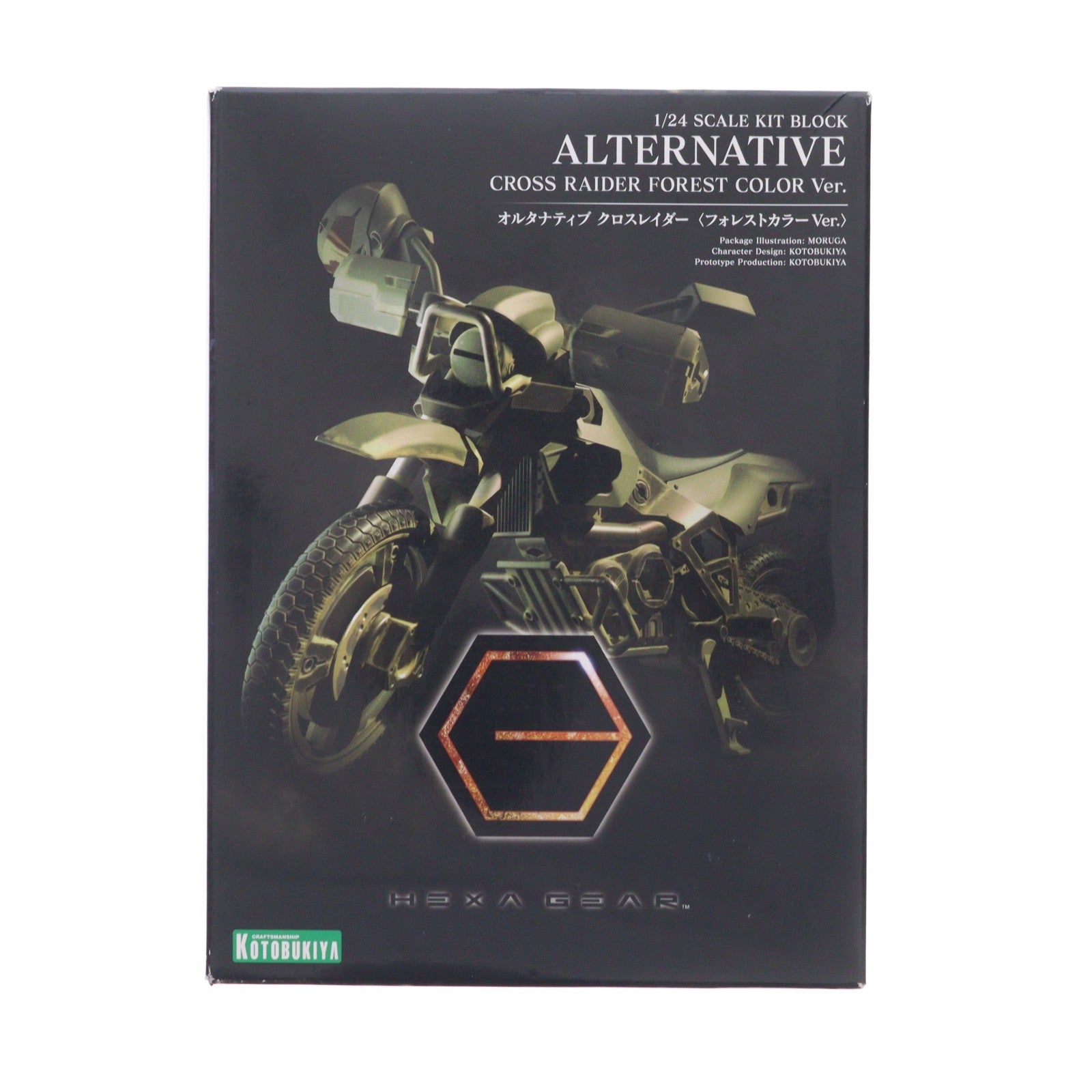 【中古即納】[PTM] ヘキサギア 1/24 オルタナティブ クロスレイダー(フォレストカラーVer.) プラモデル(HG051) コトブキヤ(20200430)