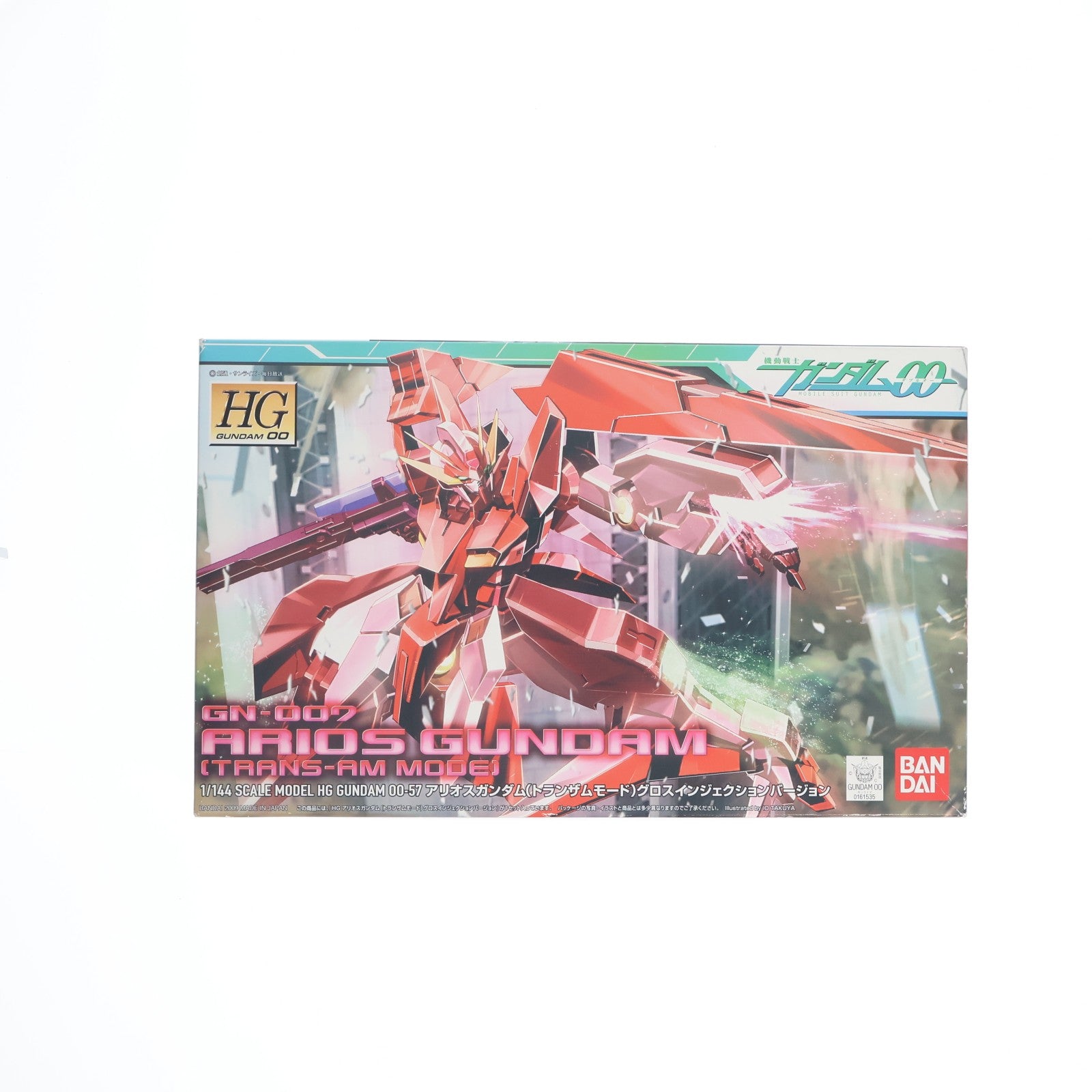 【中古即納】[PTM] HG 1/144 アリオスガンダム(トランザムモード) グロスインジェクションVer. 機動戦士ガンダム00(ダブルオー) プラモデル バンダイ(20091219)