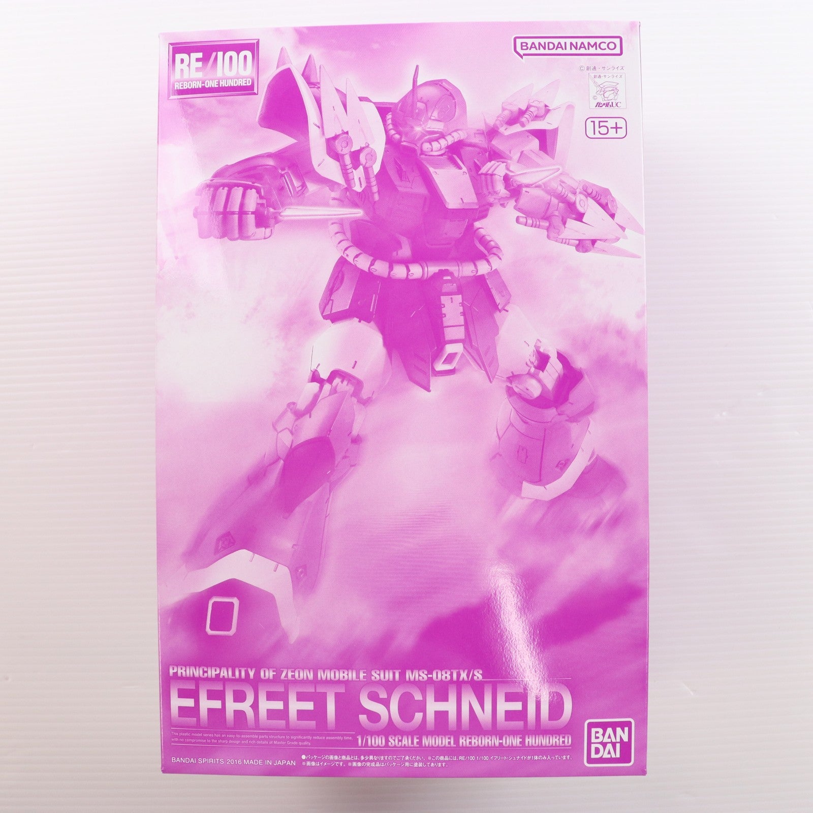 【中古即納】[PTM] プレミアムバンダイ限定 RE/100 1/100 MS-08TX/S イフリート・シュナイド 機動戦士ガンダムUC(ユニコーン) RE:0096 プラモデル(5069228) バンダイスピリッツ(20260731)