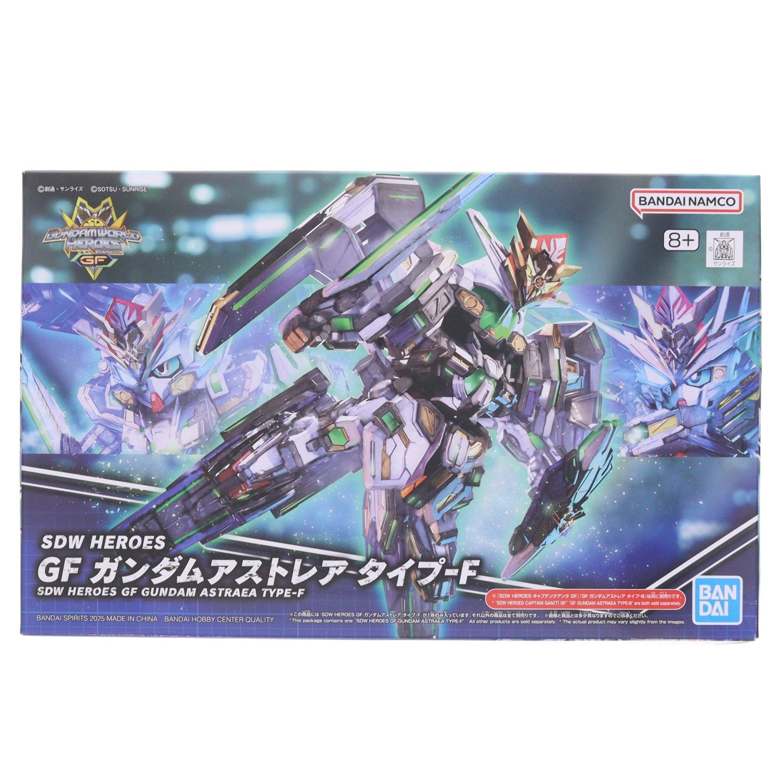 【中古即納】[PTM] SDW HEROES GF ガンダムアストレア タイプ-F SDガンダムワールド ヒーローズ プラモデル(5068365) バンダイスピリッツ(20250322)