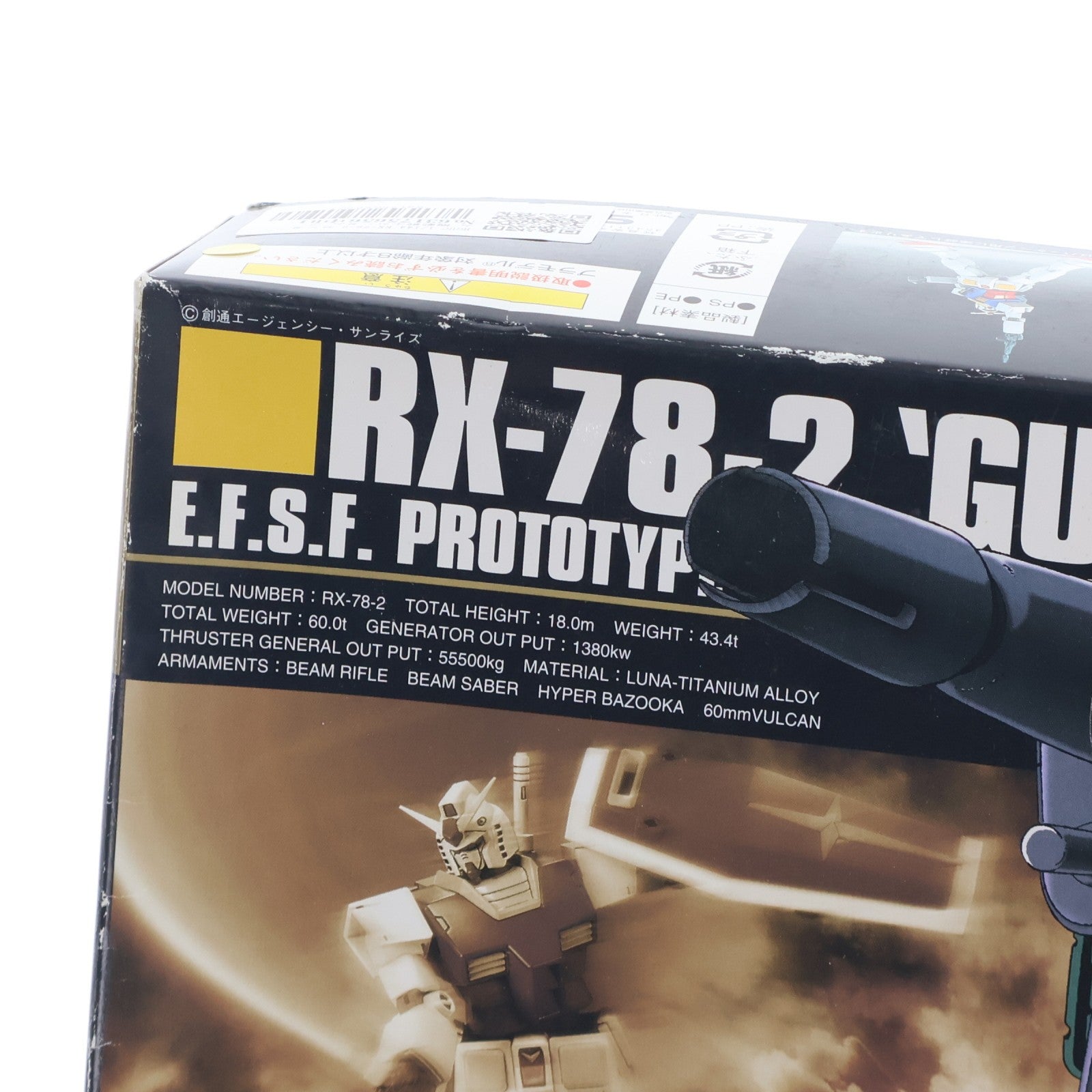【中古即納】[PTM] HGUC 1/144 RX-78-2 ガンダム 機動戦士ガンダム プラモデル(0102407) バンダイ(20010531)