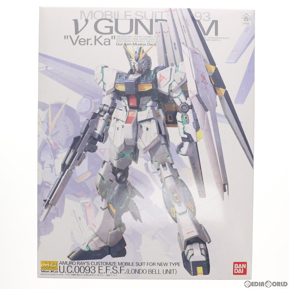 【中古即納】[PTM] プレミアムデカール無し MG 1/100 RX-93 νガンダム Ver.Ka 機動戦士ガンダム 逆襲のシャア プラモデル(0178604) バンダイ(20180321)