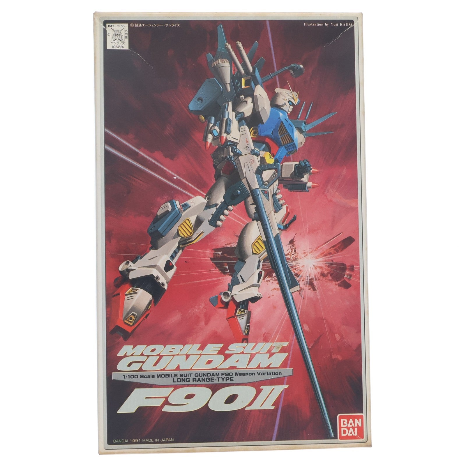 【中古即納】[PTM] 1/100 ガンダムF90II Lタイプ(長距離仕様) 機動戦士ガンダムF90 プラモデル(0034566) バンダイ(20180228)