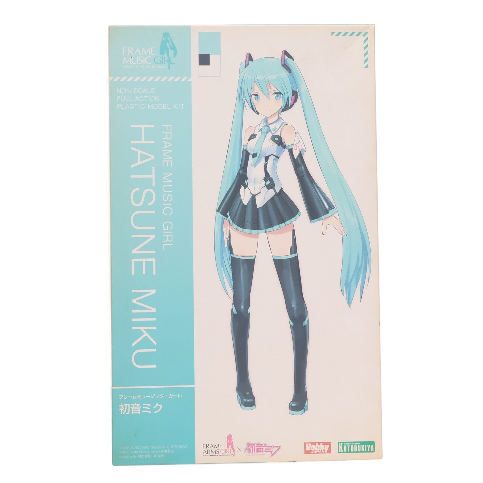 【中古即納】[PTM] フレームミュージック・ガール 初音ミク フレームアームズ・ガール VOCALOID(ボーカロイド) プラモデル(FG059) コトブキヤ(20200718)