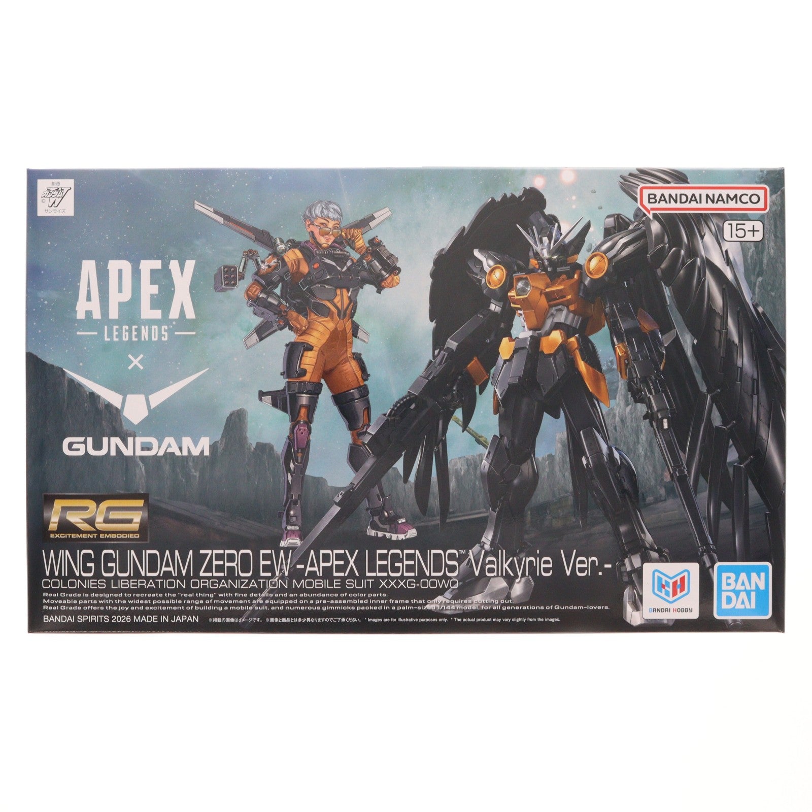 【中古即納】[PTM] RG 1/144 ウイングガンダムゼロ EW -APEX LEGENDS(TM) ヴァルキリー Ver.- 新機動戦記ガンダムW Endless Waltz(ウイング エンドレスワルツ) プラモデル Apex Legends Shop&プレミアムバンダイ限定 バンダイスピリッツ(20260725)