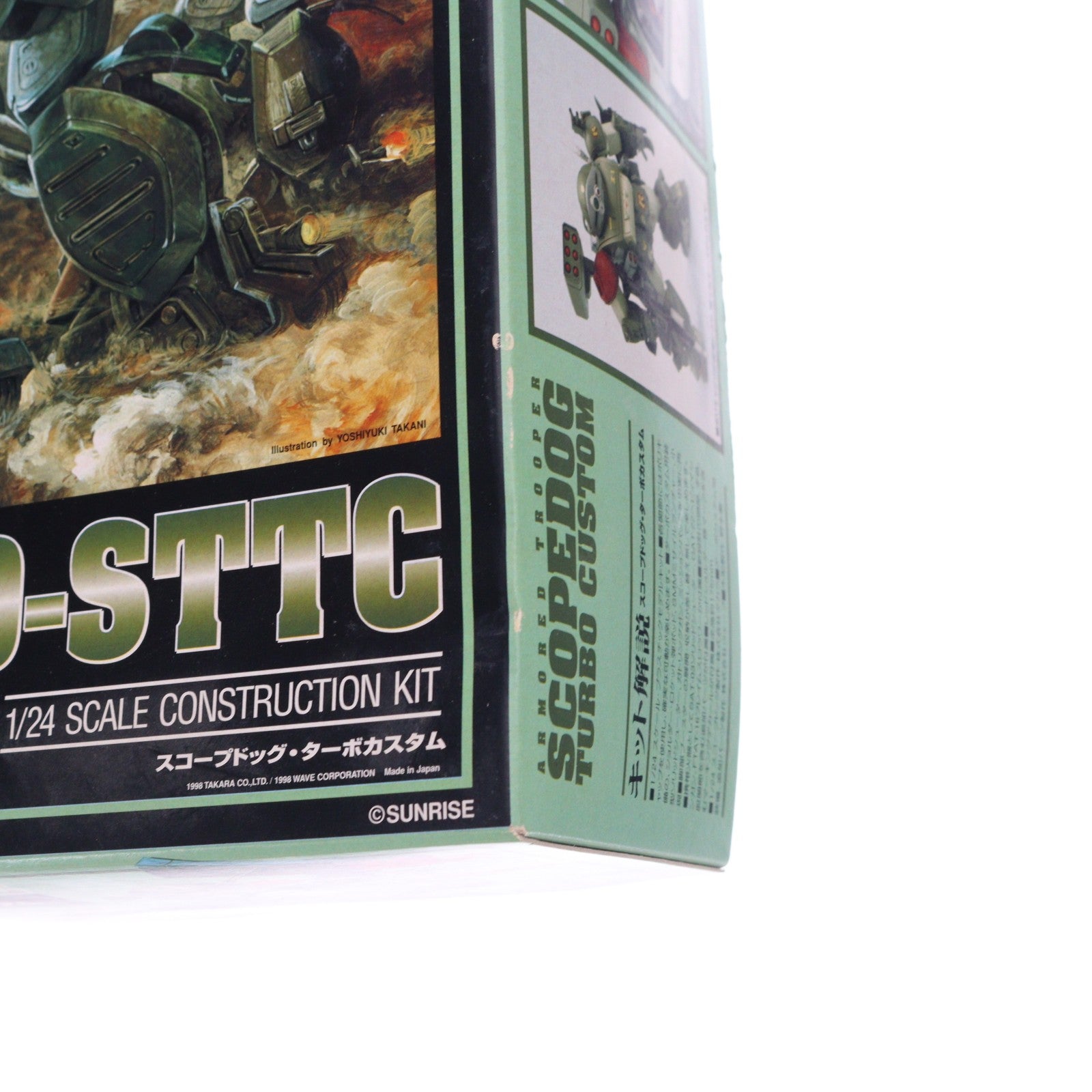 【中古即納】[PTM] 1/24 ATM-09-STTC スコープドッグ・ターボカスタム 装甲騎兵ボトムズ プラモデル(BK-58) ウェーブ(WAVE)(19991018)