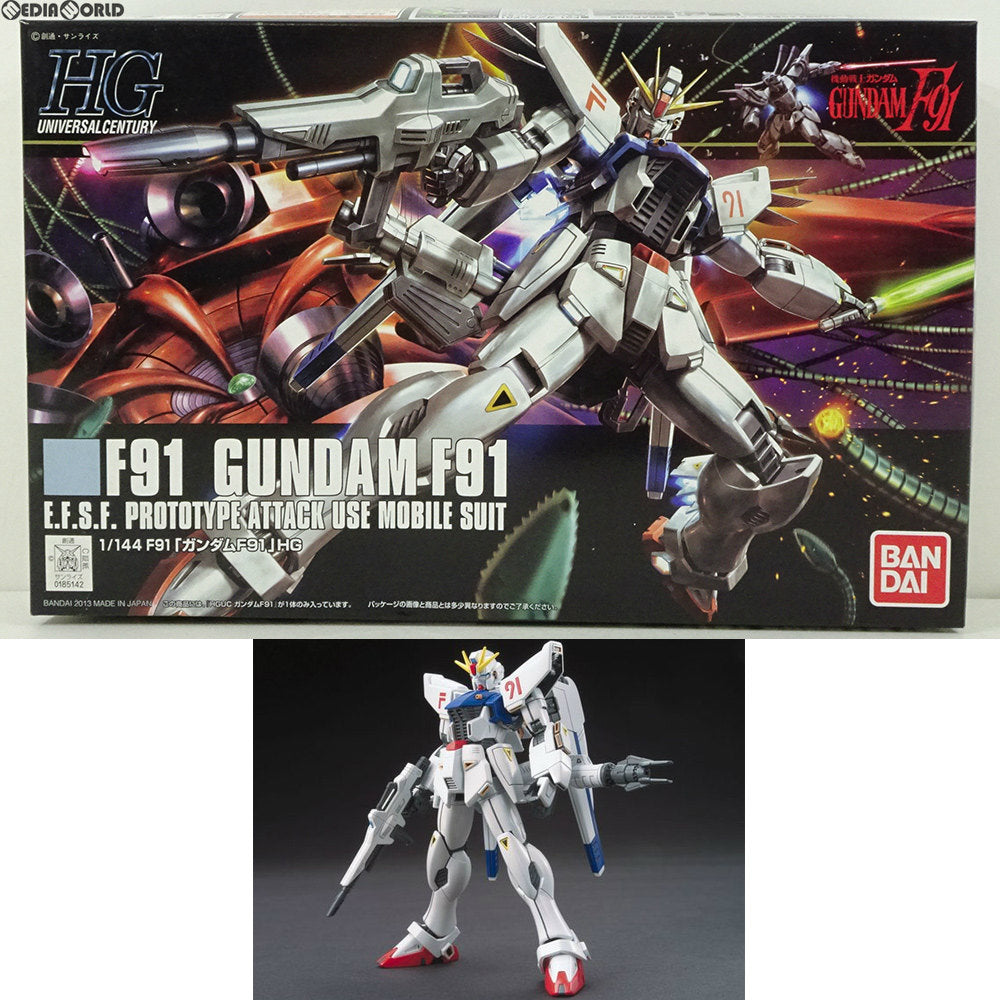 【中古即納】[PTM] HGUC 1/144 ガンダムF91 機動戦士ガンダムF91 プラモデル(0185142) バンダイ(20131231)