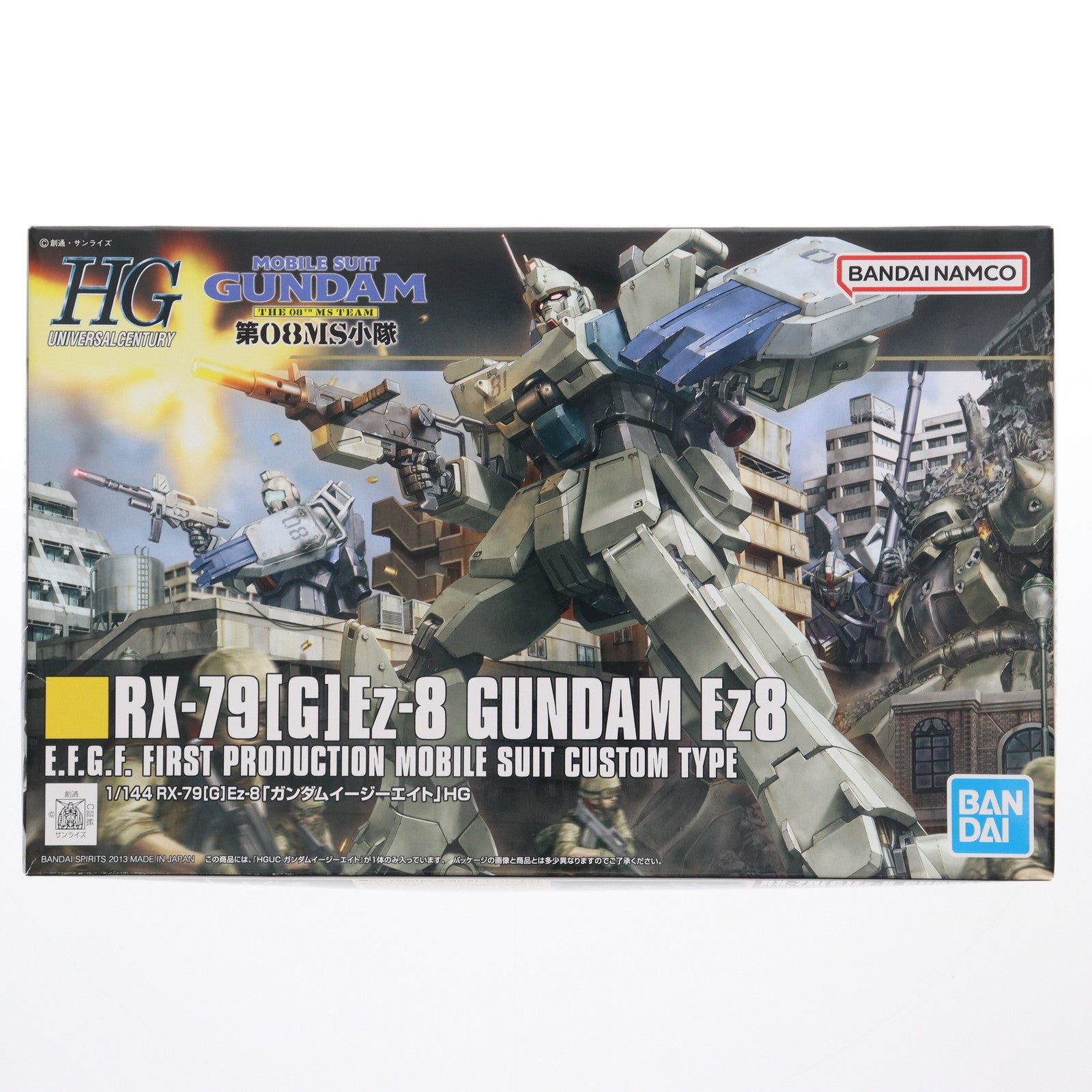 【中古即納】[PTM] (再販) HGUC 1/144 RX-79[G]Ez-8 ガンダムEz8 機動戦士ガンダム 第08MS小隊 プラモデル(2203510) バンダイスピリッツ(20181130)