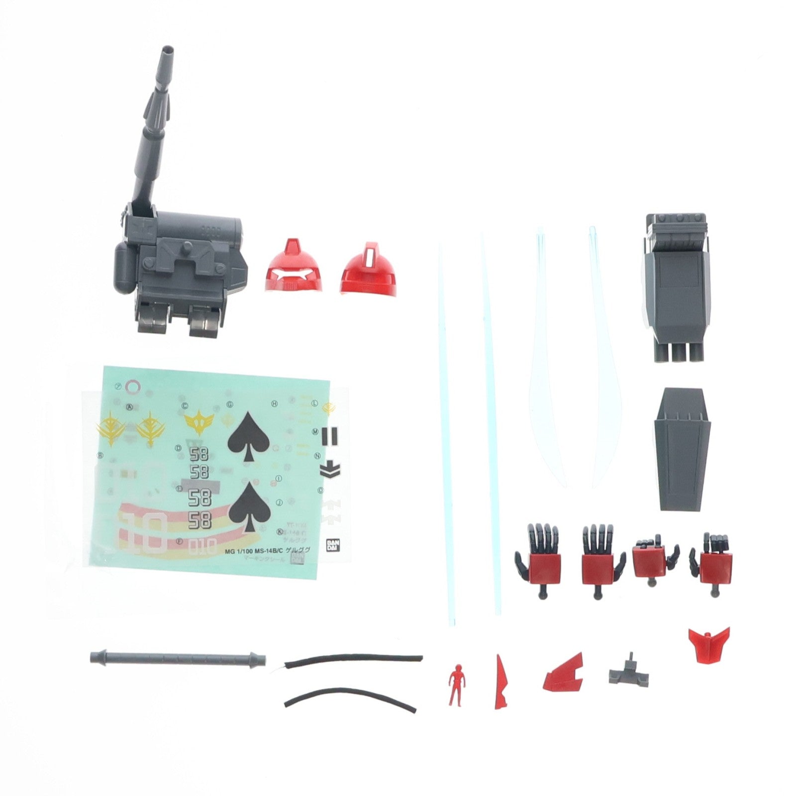 【中古即納】[PTM] MG 1/100 MS-14B/C ゲルググキャノン(ジョニー・ライデン少佐機) 機動戦士ガンダム MSV(モビルスーツバリエーション) プラモデル(5069893) バンダイスピリッツ(20260121)