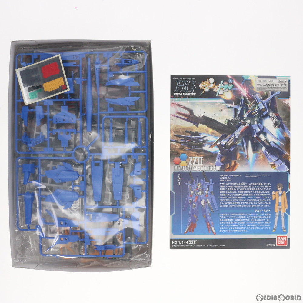 【中古即納】[PTM] HGBF 1/144 ZZII(ダブルゼッツー) ガンダムビルドファイターズトライ プラモデル バンダイ(20160806)