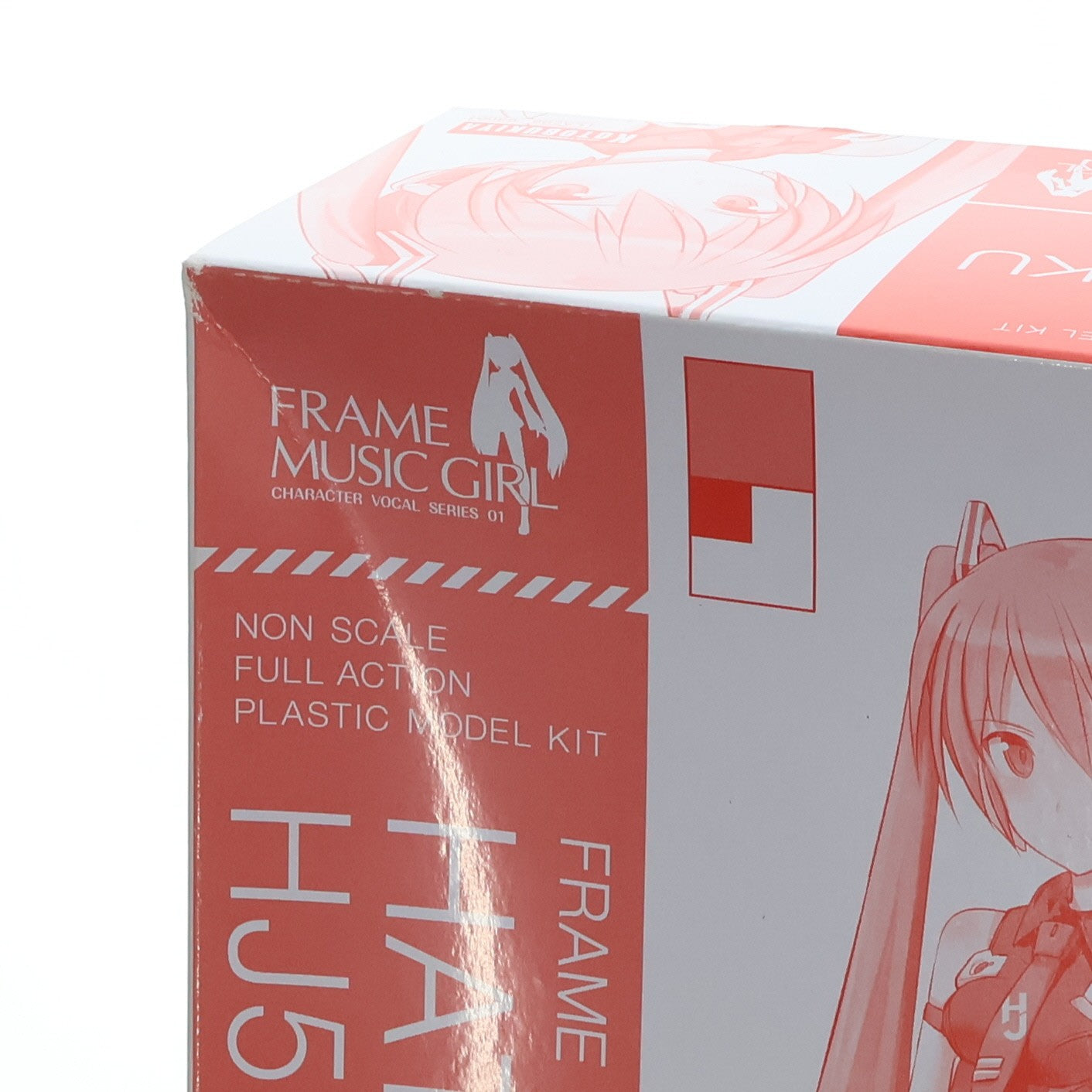 【中古即納】[PTM] フレームミュージック・ガール 初音ミク HJ50周年 Ver. フレームアームズ・ガール VOCALOID(ボーカロイド) プラモデル(LA298) ホビージャパン/コトブキヤ(20190625)
