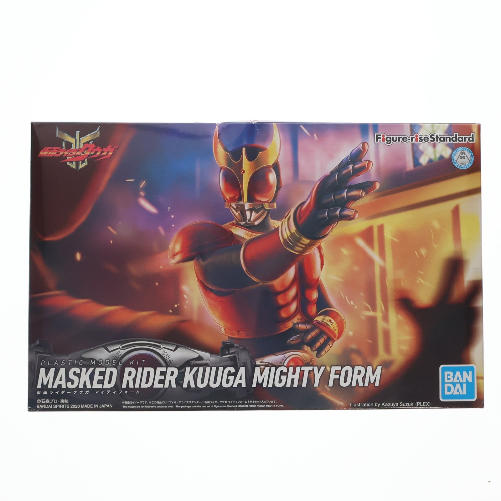 【中古即納】[PTM] Figure-rise Standard(フィギュアライズ スタンダード) 仮面ライダークウガ マイティフォーム プラモデル(5059022) バンダイスピリッツ(20200321)