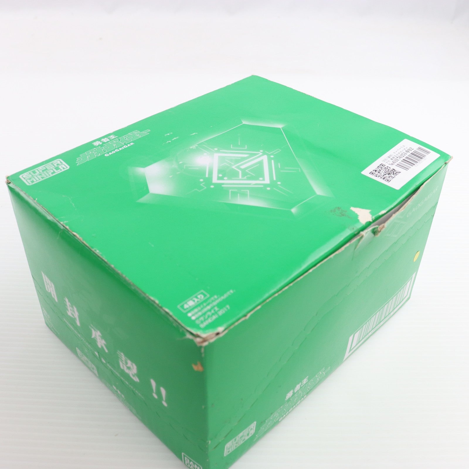 【中古即納】[PTM] (BOX)(食玩) スーパーミニプラ 勇者王ガオガイガー プラモデル(4個) バンダイ(20170228)