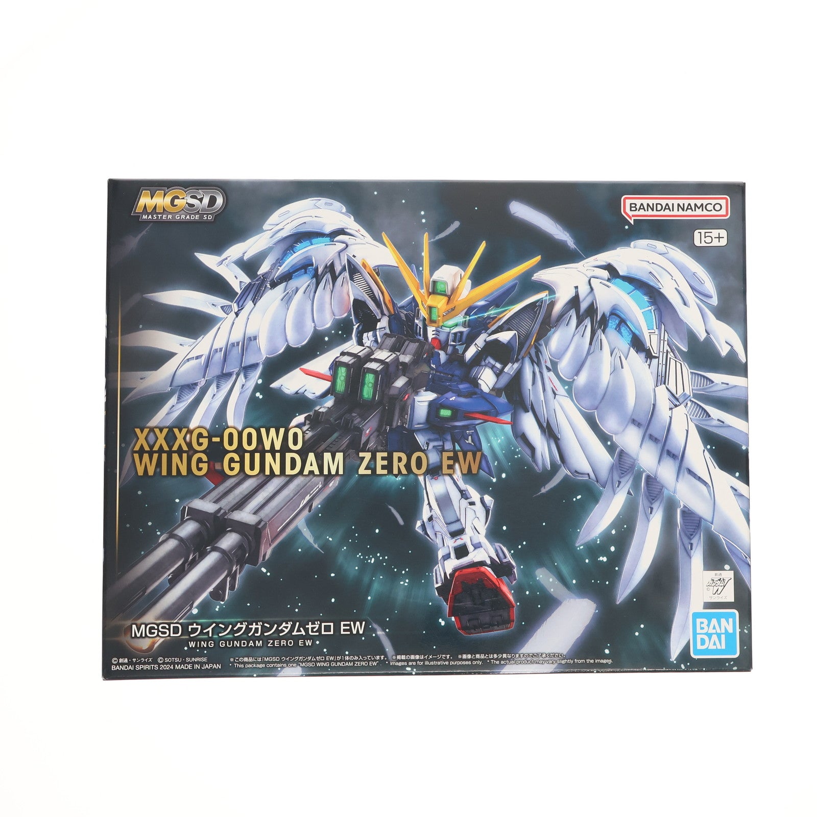 【中古即納】[PTM] (再販) MGSD ウイングガンダムゼロ EW 新機動戦記ガンダムW Endless Waltz(エンドレスワルツ) プラモデル(5067432) バンダイスピリッツ(20251101)