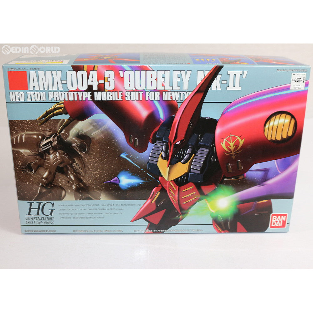 【中古即納】[PTM] HGUC 1/144 AMX-004-3 キュベレイMk-II エクストラフィニッシュバージョン レッドメタリック イエローメタル 機動戦士Zガンダム プラモデル(0077839) バンダイ(20000930)