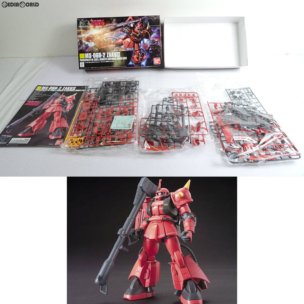 【中古即納】[PTM] HGUC 1/144 MS-06R-2 ジョニー・ライデン専用ザク 機動戦士ガンダム MSV プラモデル(0186562) バンダイ(20200430)