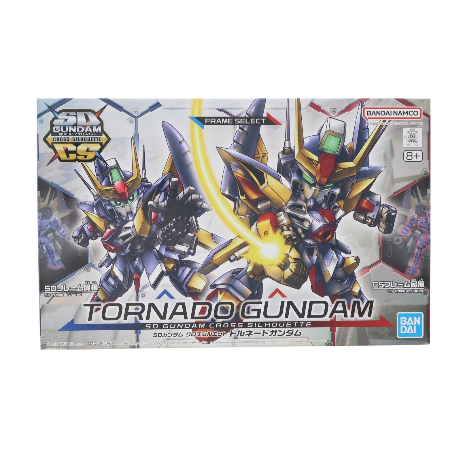 【中古即納】[PTM] SDガンダム クロスシルエット トルネードガンダム SDガンダム G-GENERATION プラモデル(5065117) バンダイスピリッツ(20230422)