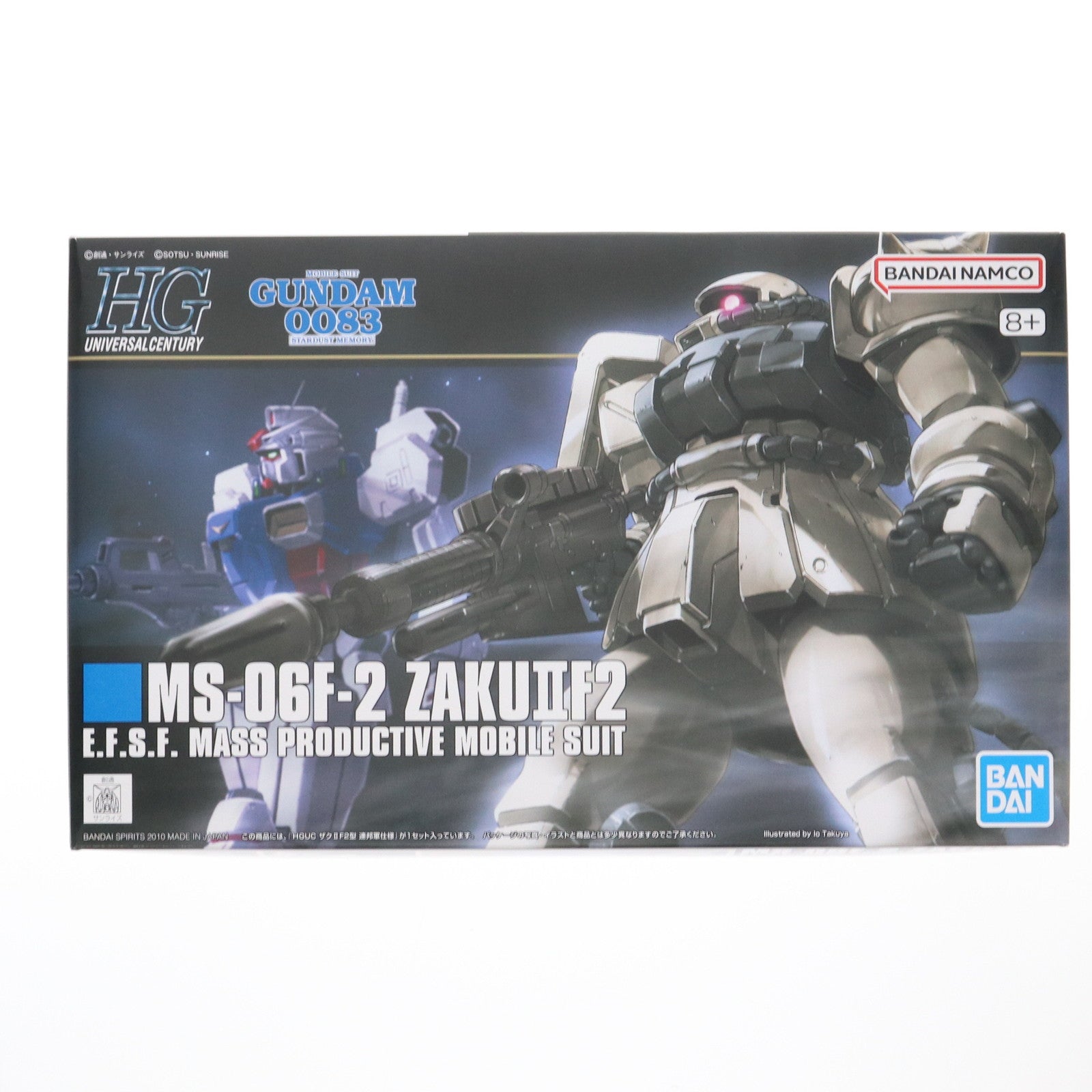 【中古即納】[PTM] (再販) HGUC 1/144 MS-06F-2 ザクII(連邦軍仕様) 機動戦士ガンダム0083 STARDUST MEMORY(スターダストメモリー) プラモデル バンダイスピリッツ(20260708)