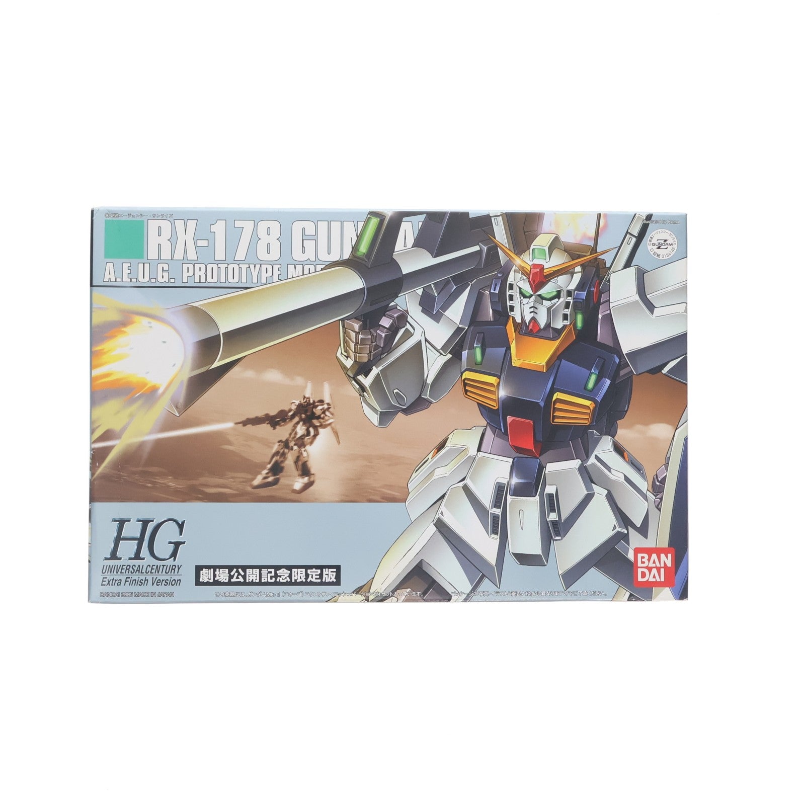 【中古即納】[PTM] HGUC 1/144 RX-178 ガンダム Mk-II(エゥーゴ) エクストラフィニッシュ 劇場公開記念限定版 機動戦士Zガンダム プラモデル(0134145) バンダイ(20050531)