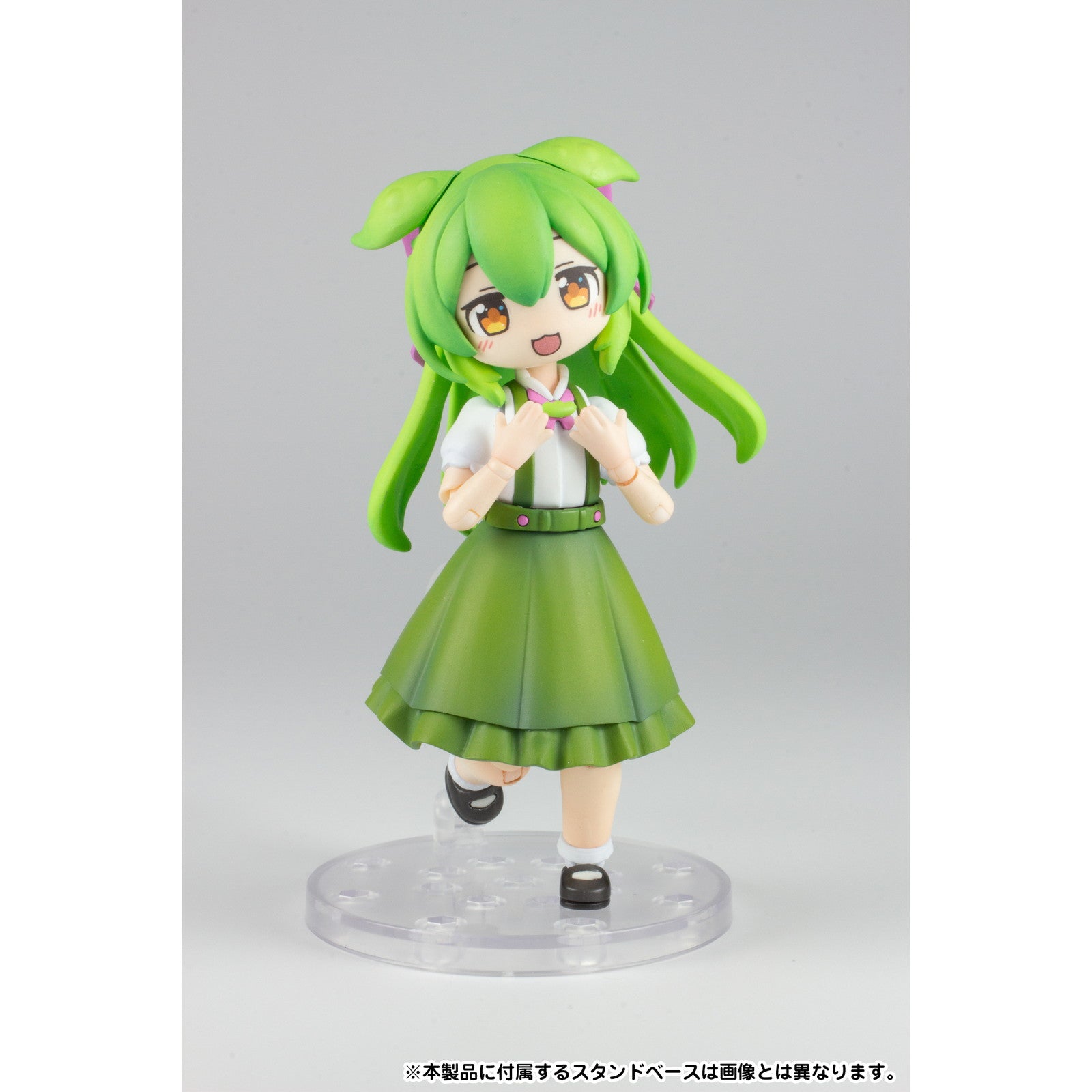 【中古即納】[PTM] プラフィア 1/12 お嬢様ずんだもん 東北ずん子・ずんだもんプロジェクト プラモデル(PP244) PLUM(プラム)(20250630)