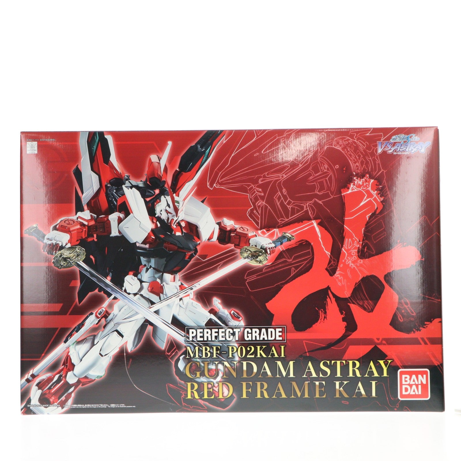 【中古即納】[PTM] プレミアムバンダイ限定 PG 1/60 MBF-P02KAI ガンダムアストレイ レッドフレーム改 機動戦士ガンダムSEED VS ASTRAY(シードヴァーサスアストレイ) プラモデル(0228335) バンダイ(20180630)