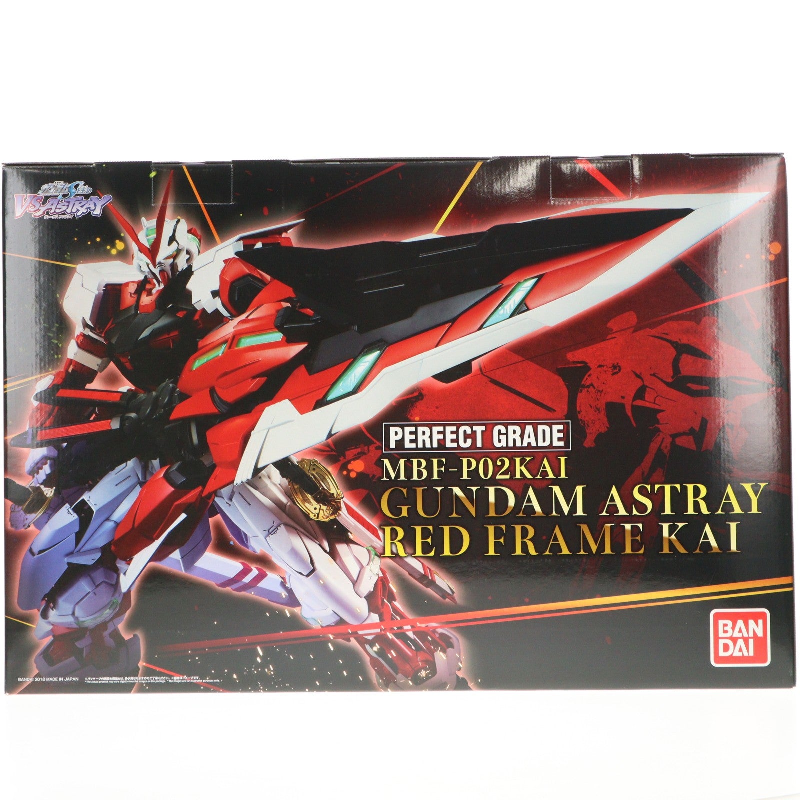 【中古即納】[PTM] プレミアムバンダイ限定 PG 1/60 MBF-P02KAI ガンダムアストレイ レッドフレーム改 機動戦士ガンダムSEED VS ASTRAY(シードヴァーサスアストレイ) プラモデル(0228335) バンダイ(20180630)