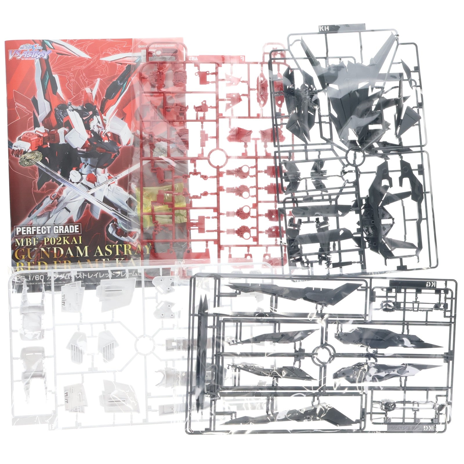【中古即納】[PTM] プレミアムバンダイ限定 PG 1/60 MBF-P02KAI ガンダムアストレイ レッドフレーム改 機動戦士ガンダムSEED VS ASTRAY(シードヴァーサスアストレイ) プラモデル(0228335) バンダイ(20180630)