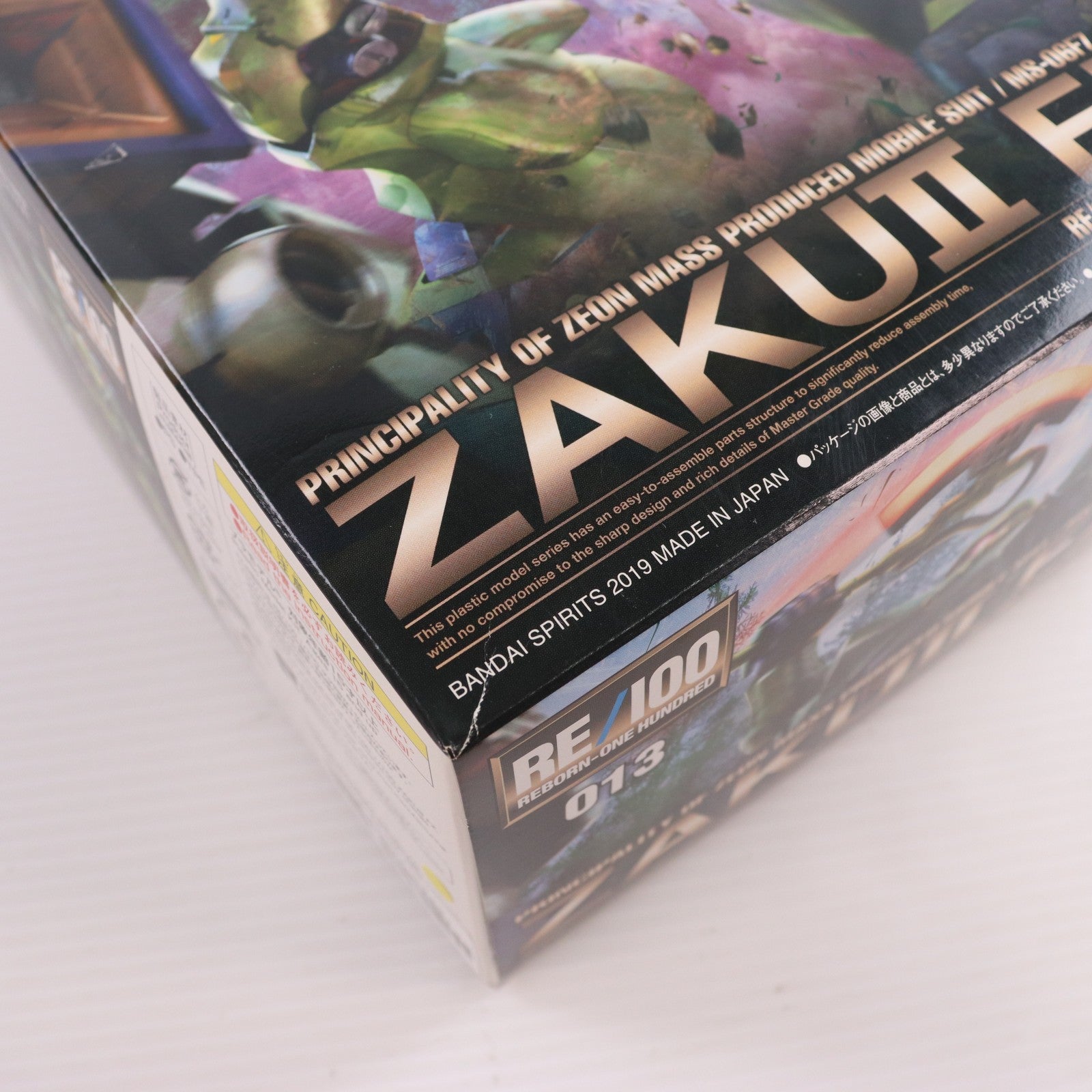 【中古即納】[PTM] (再販) RE/100 1/100 MS-06FZ ザクII改 機動戦士ガンダム0080 ポケットの中の戦争 プラモデル バンダイスピリッツ(20260711)