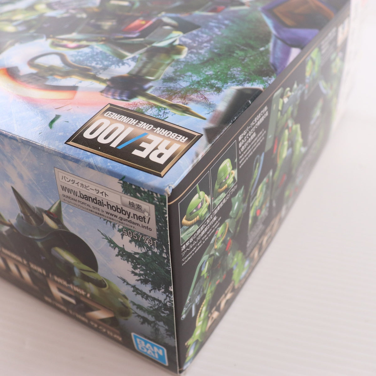 【中古即納】[PTM] (再販) RE/100 1/100 MS-06FZ ザクII改 機動戦士ガンダム0080 ポケットの中の戦争 プラモデル バンダイスピリッツ(20260711)