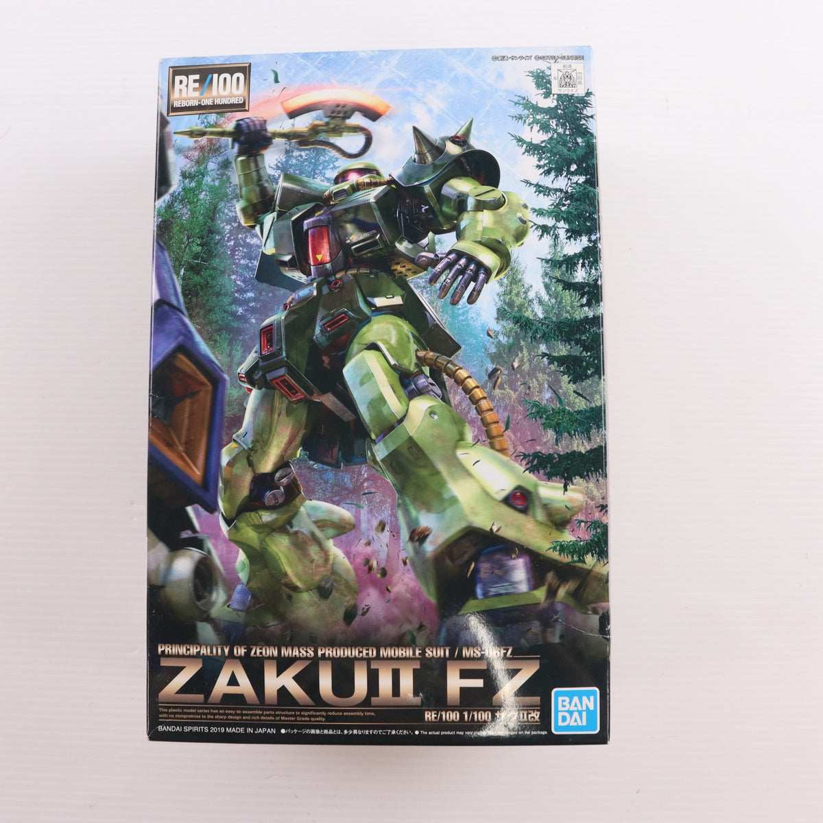【中古即納】[PTM] (再販) RE/100 1/100 MS-06FZ ザクII改 機動戦士ガンダム0080 ポケットの中の戦争 プラモデル バンダイスピリッツ(20260711)