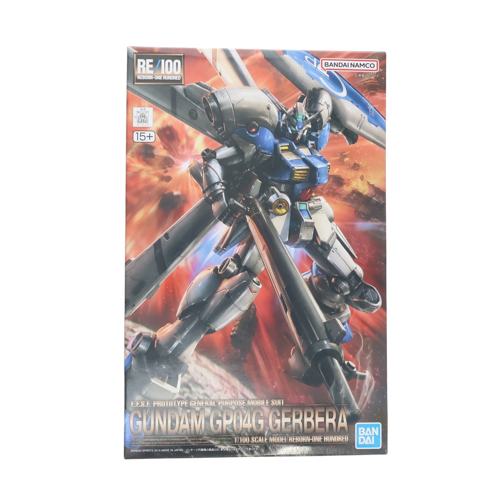 【中古即納】[PTM] (再販) RE/100 1/100 ガンダム試作4号機 ガーベラ 機動戦士ガンダム0083 STARDUST MEMORY(スターダストメモリー) プラモデル(5066733) バンダイスピリッツ(20260708)