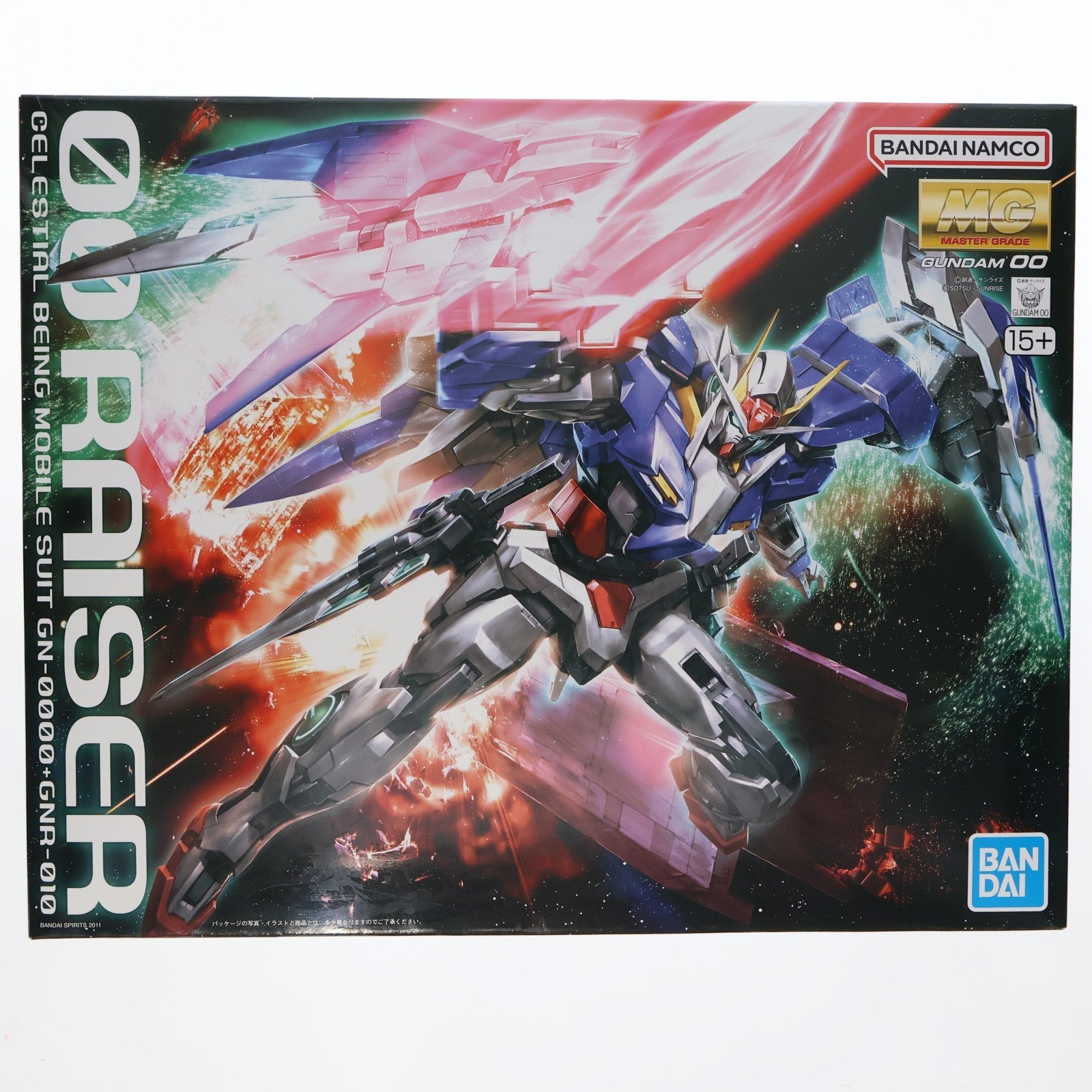 【中古即納】[PTM] (再販) MG 1/100 GN-0000+GNR-010 ダブルオーライザー 機動戦士ガンダム00(ダブルオー) プラモデル(5063082) バンダイスピリッツ(20260502)