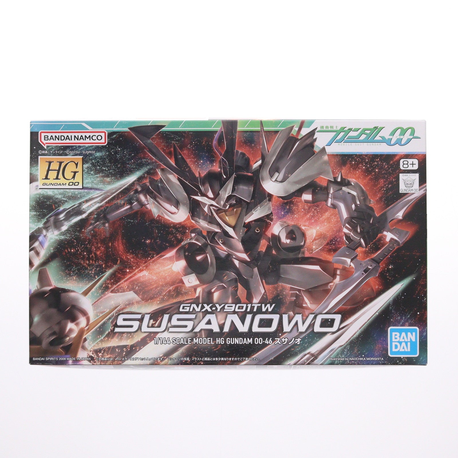【中古即納】[PTM] HG 1/144 GNX-Y901TW スサノオ 機動戦士ガンダム00(ダブルオー) プラモデル(5060650) バンダイスピリッツ(20200529)